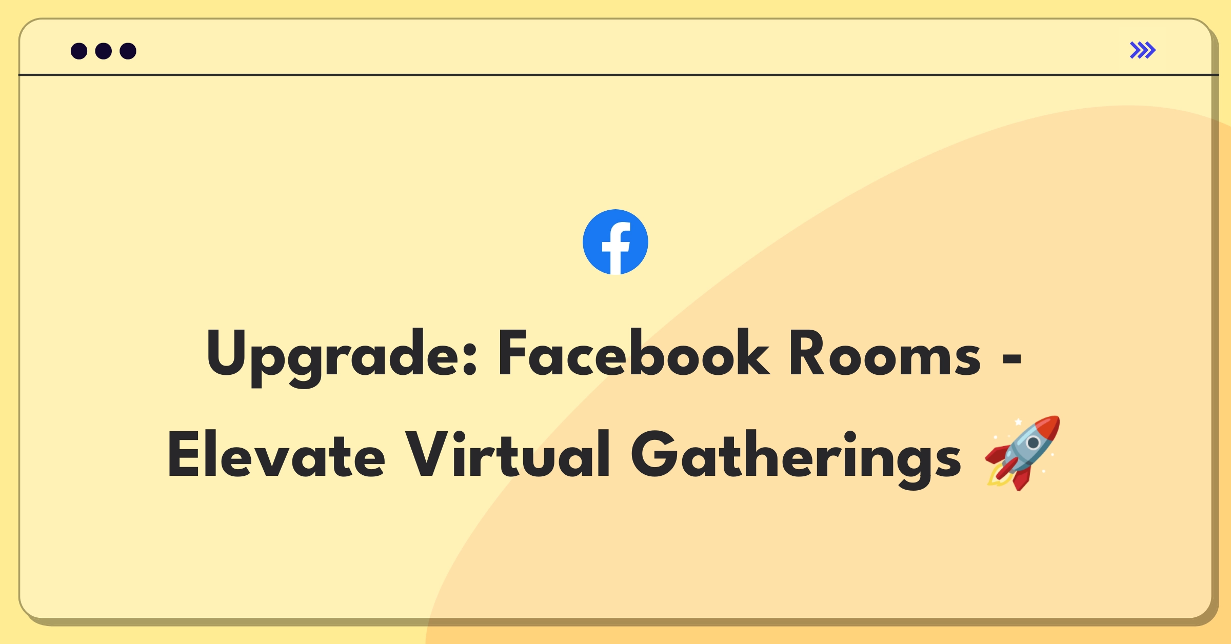 Product Management Improvement Question: Enhancing Facebook Rooms for better user experience and engagement