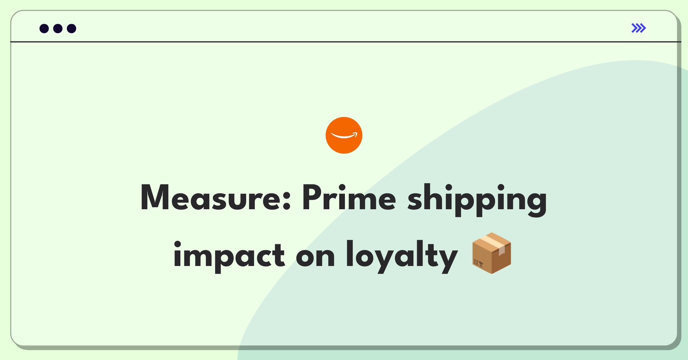 Product Management Metrics Question: Amazon Prime free shipping success evaluation framework