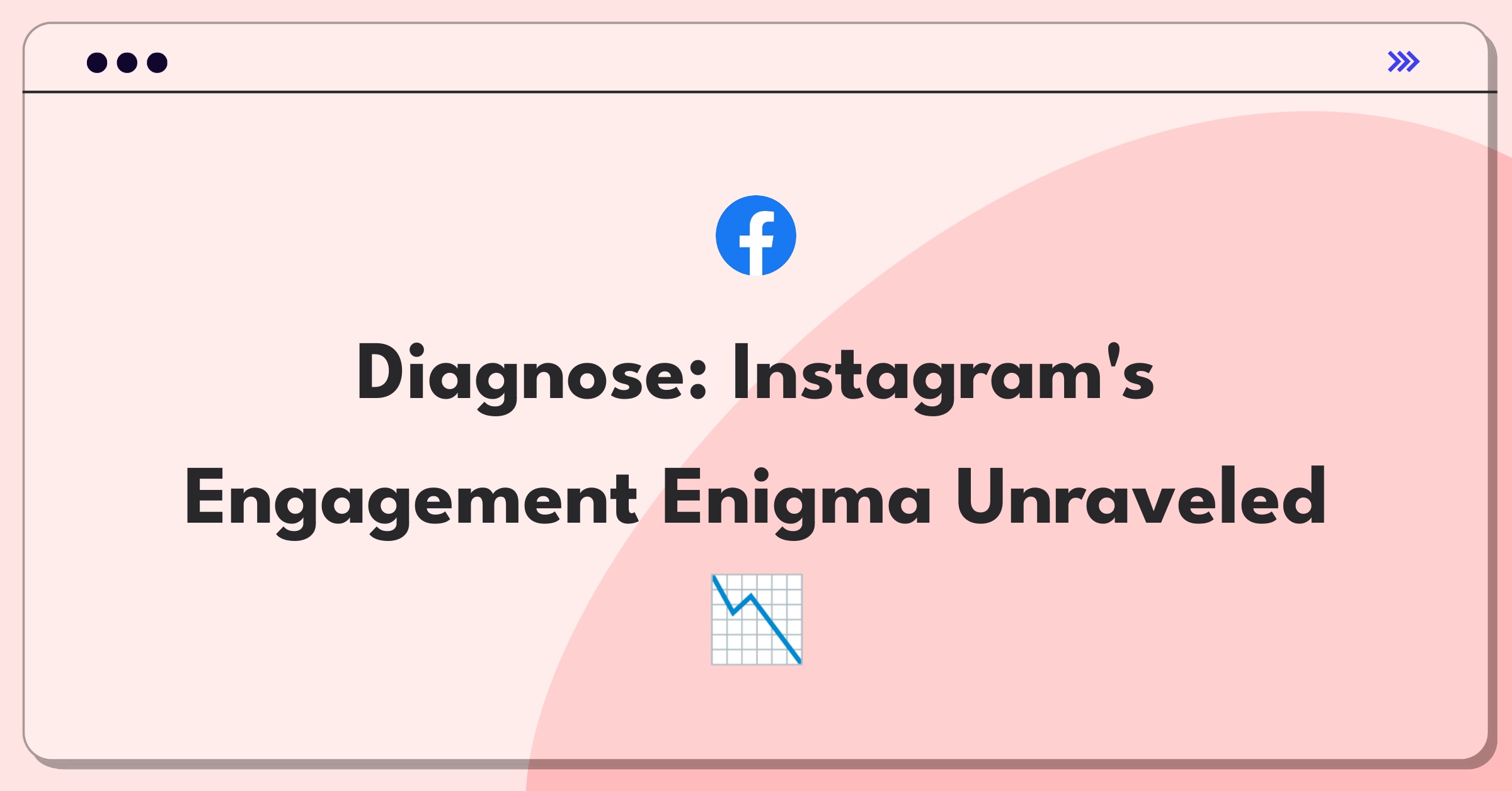 Product Management Root Cause Analysis Question: Investigating Instagram's sudden engagement decline