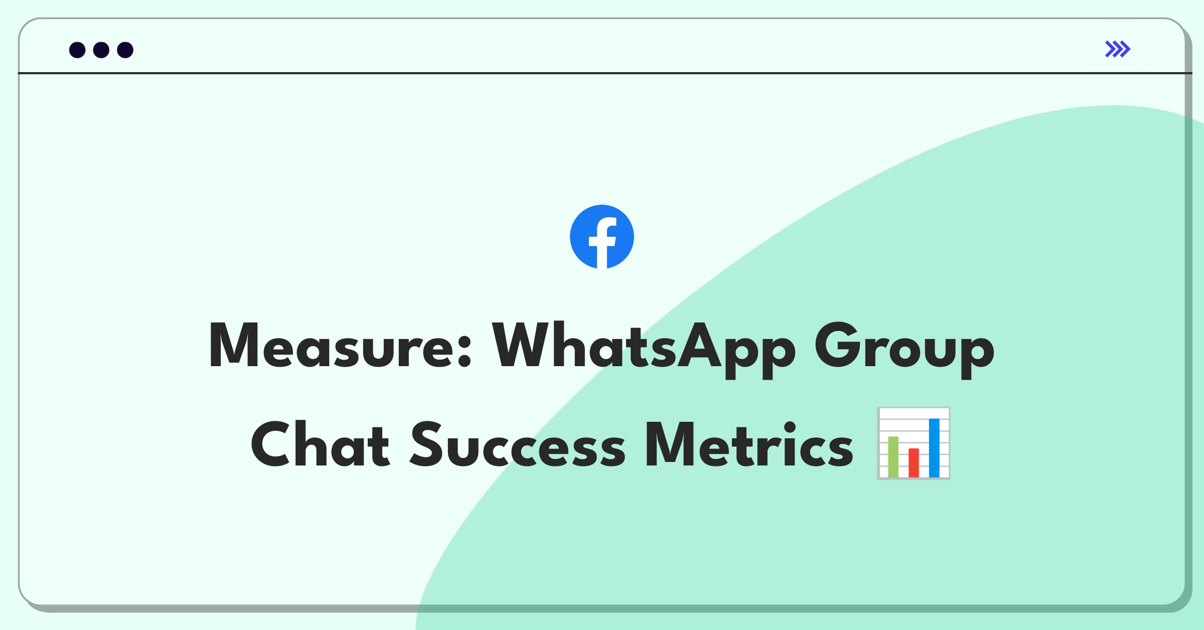 Product Management Analytics Question: Evaluating WhatsApp group chat feature metrics