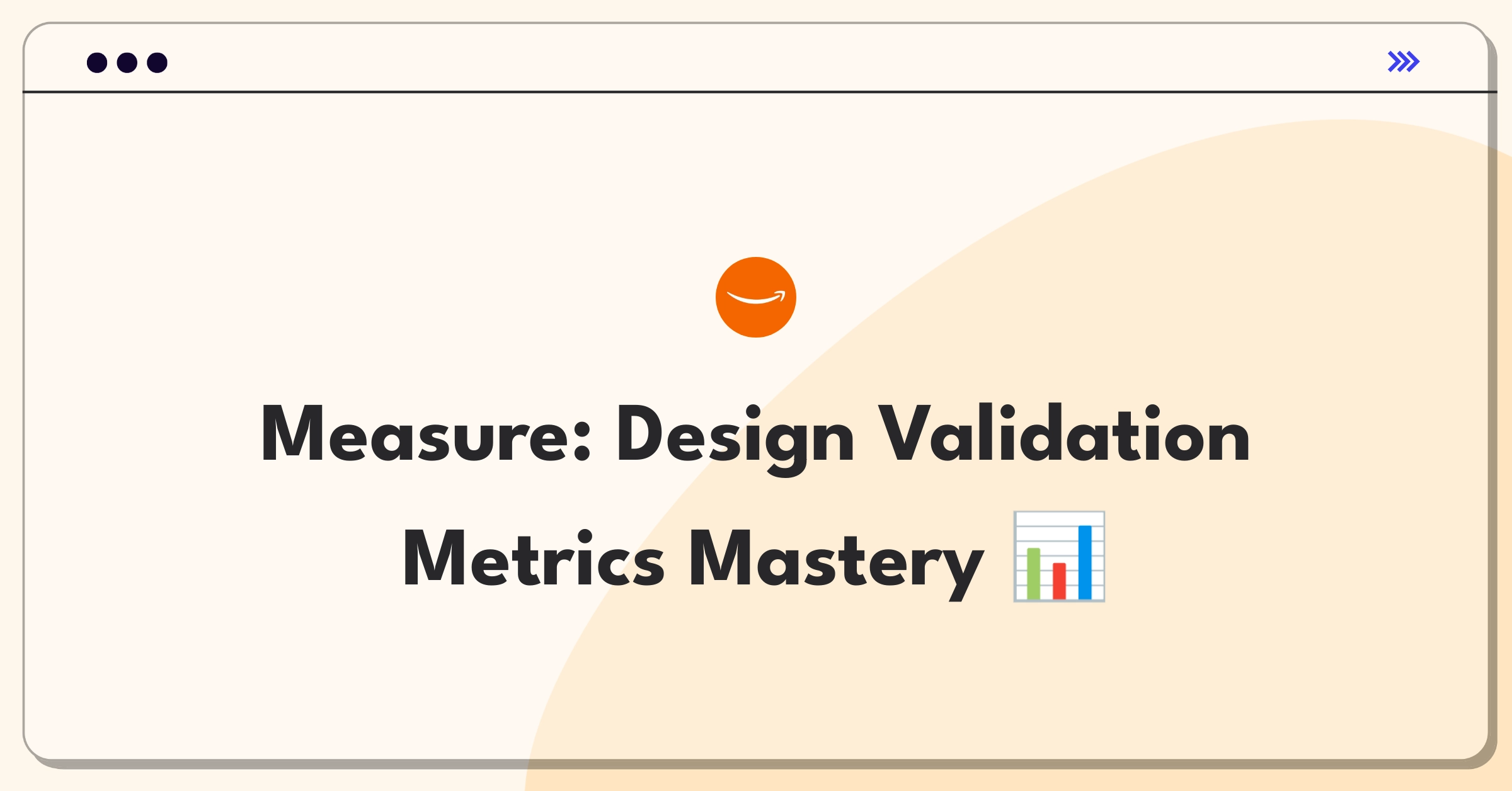 Product Management Success Metrics Question: Validating product design through key performance indicators and user feedback