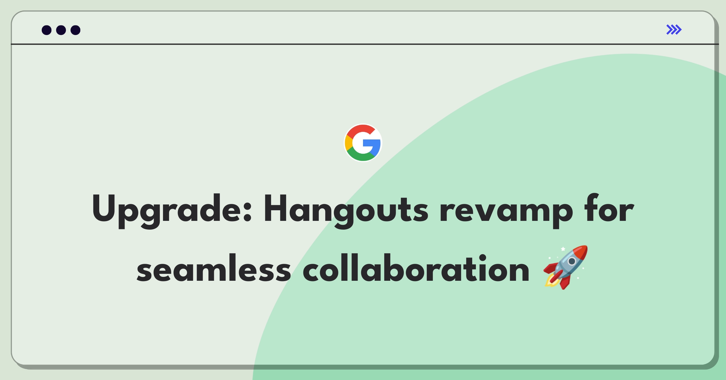 Product Management Enhancement Question: Improving Google Hangouts communication platform