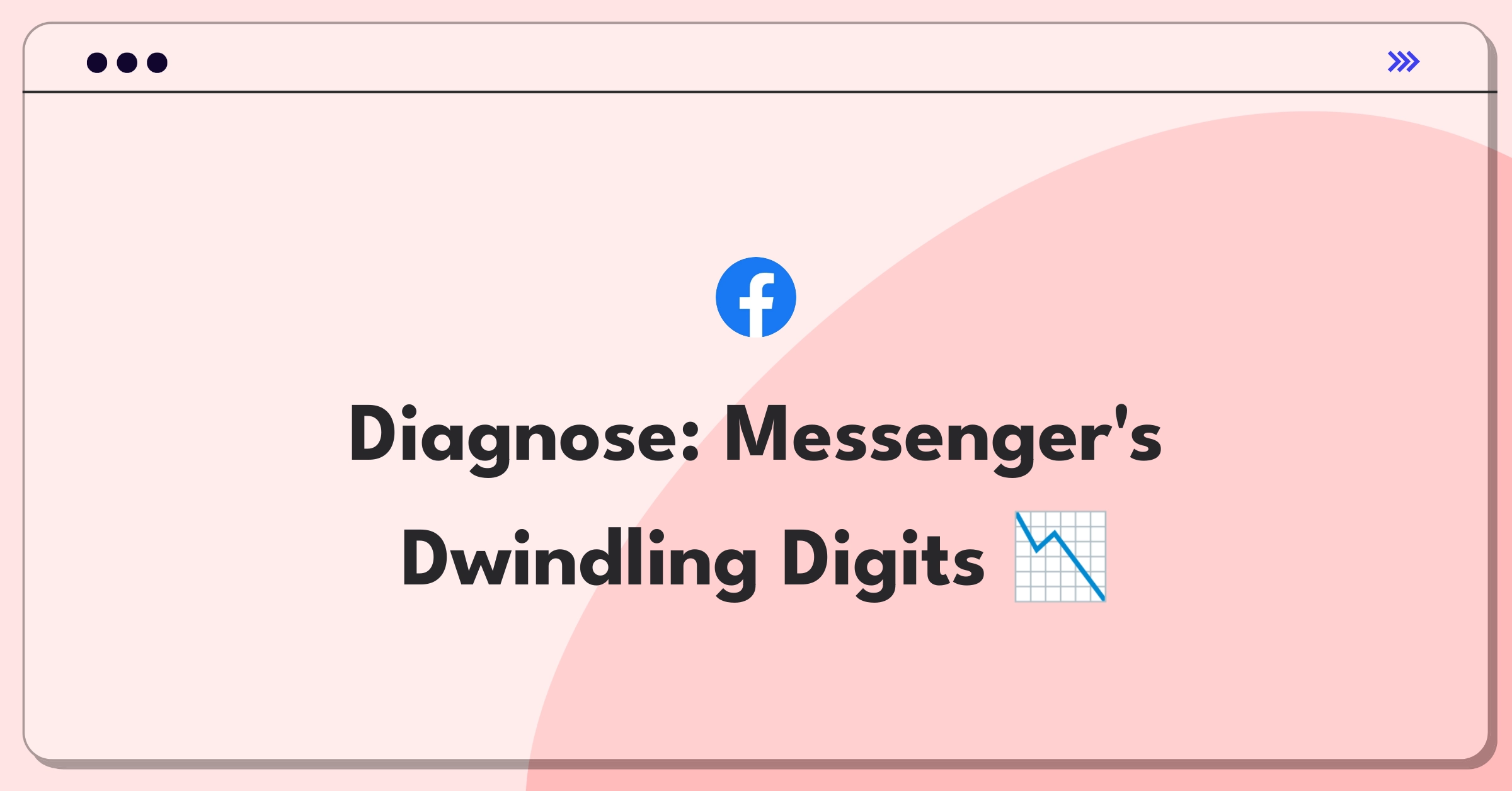 Product Management Root Cause Analysis Question: Investigating Facebook Messenger usage decline and user behavior shifts