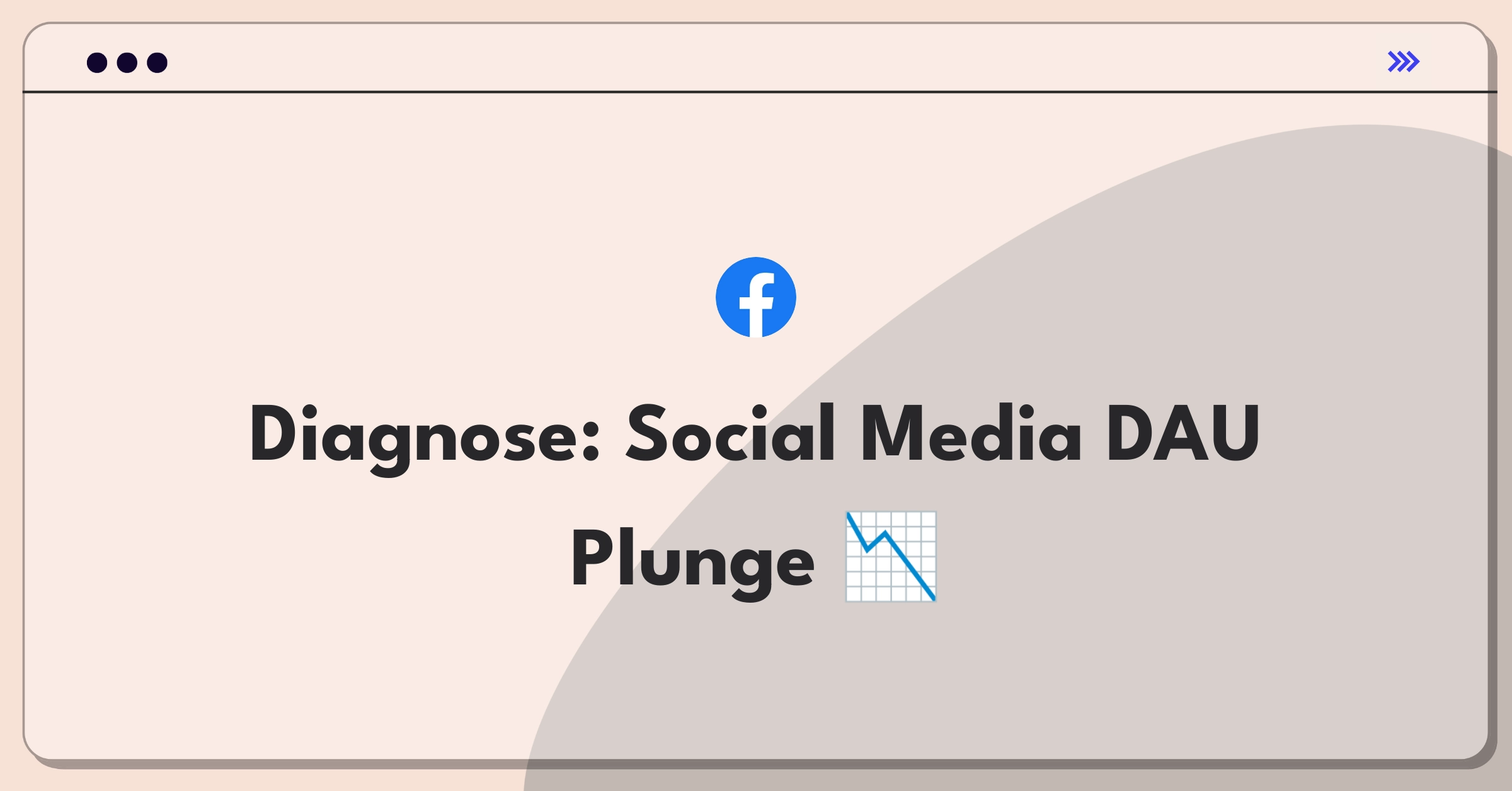 Product Management Root Cause Analysis Question: Investigating sudden drop in social media app daily active users