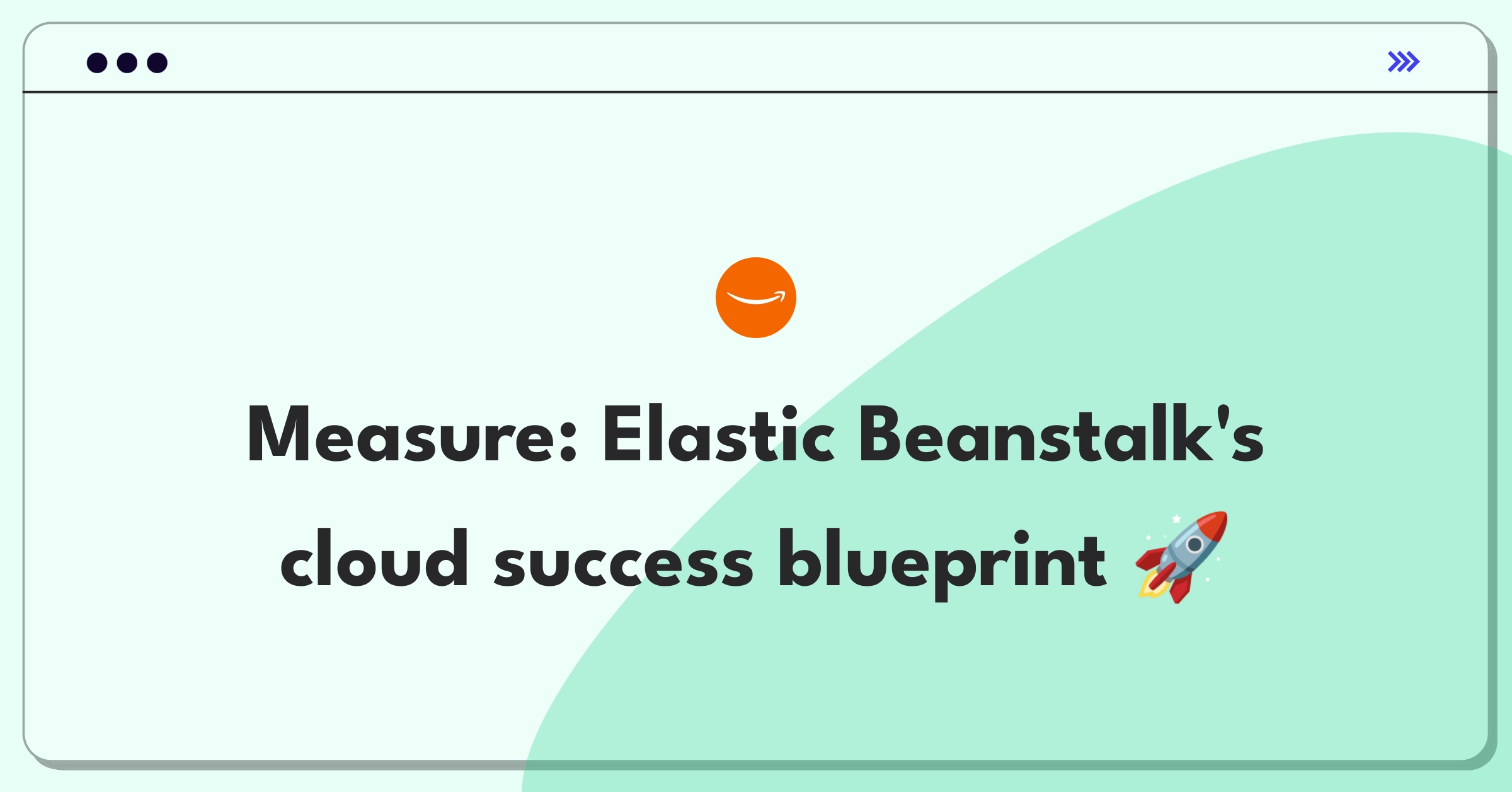 Product Management Metrics Question: AWS Elastic Beanstalk success evaluation framework