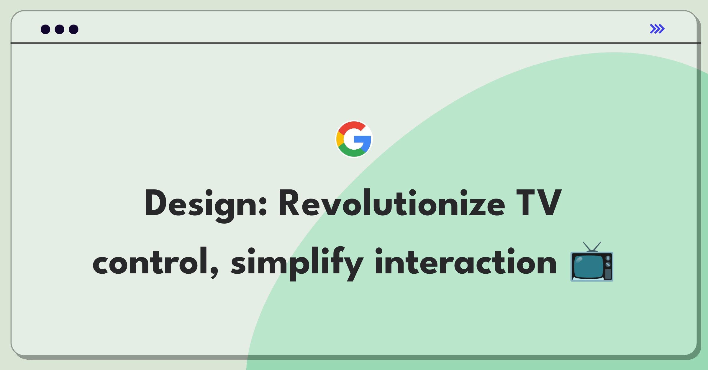 Product Management Design Question: Redesigning a TV remote for improved user experience and functionality