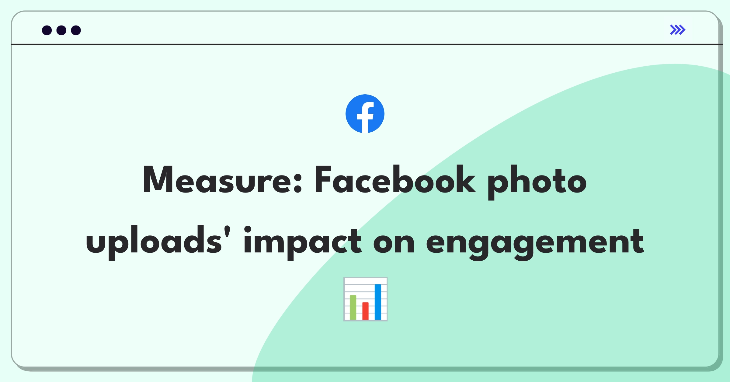 Product Management Analytics Question: Measuring success of Facebook's photo upload feature using engagement metrics