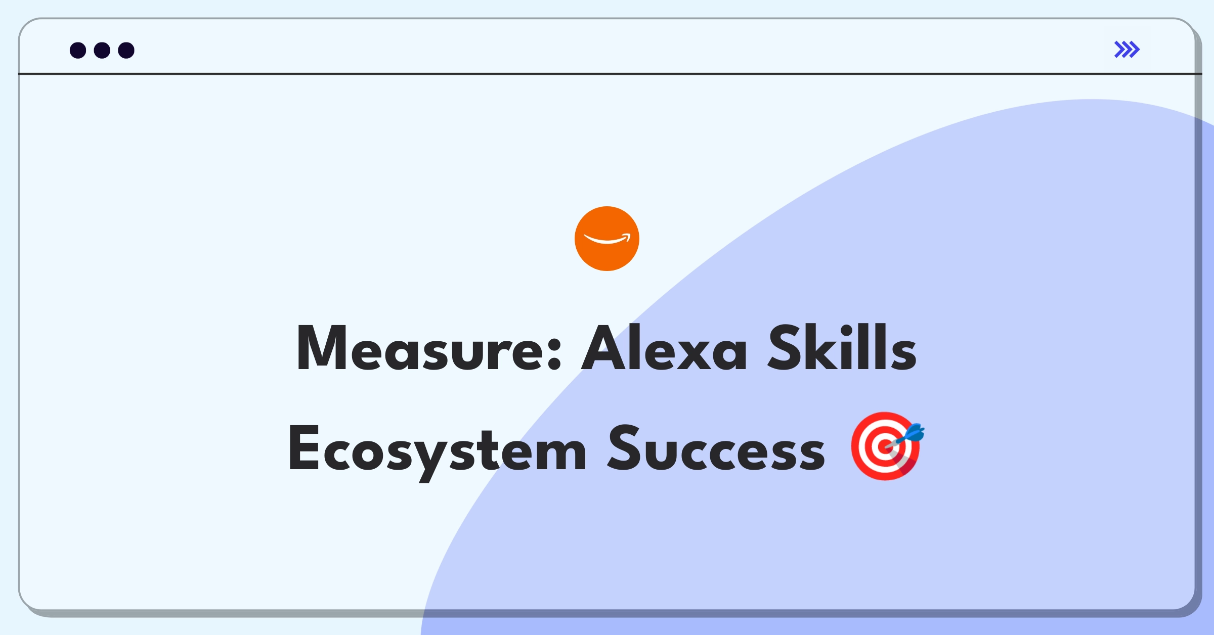 Product Management Success Metrics Question: Evaluating Amazon Alexa skills ecosystem performance