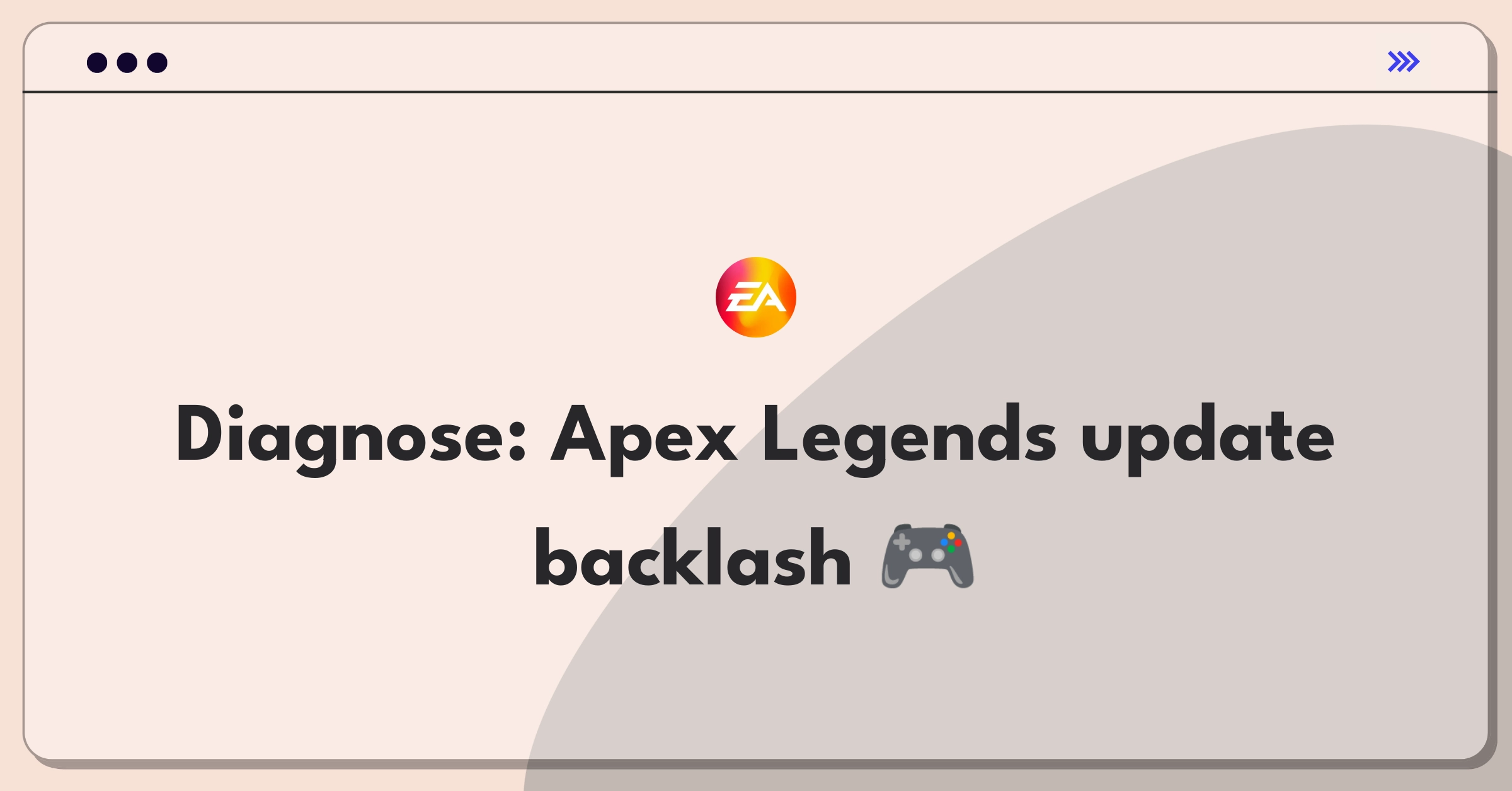 Product Management Root Cause Analysis Question: Investigating sudden negative reviews for Apex Legends after update