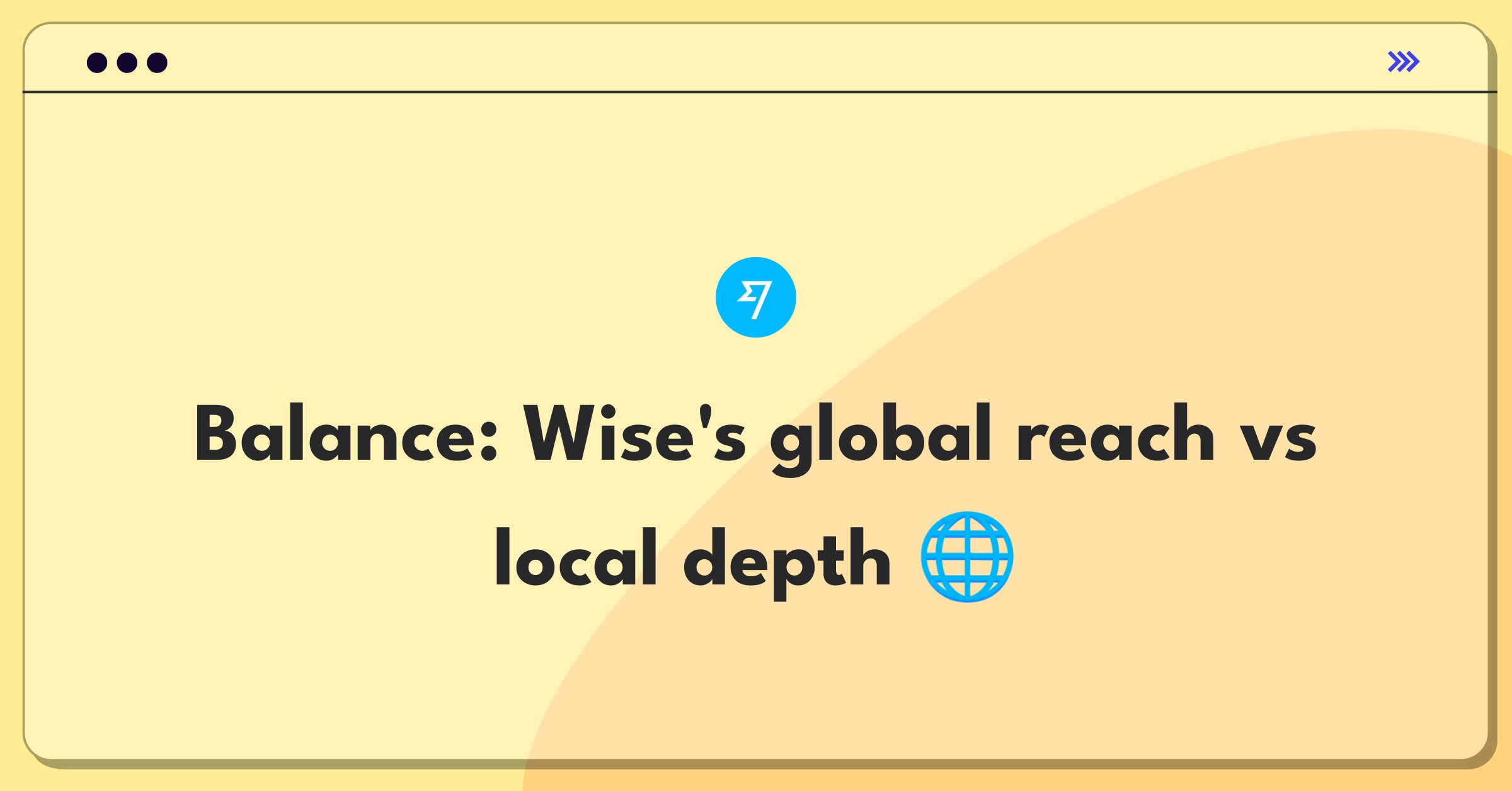 Product Management Trade-off Question: Wise expansion strategy balancing new markets and existing services