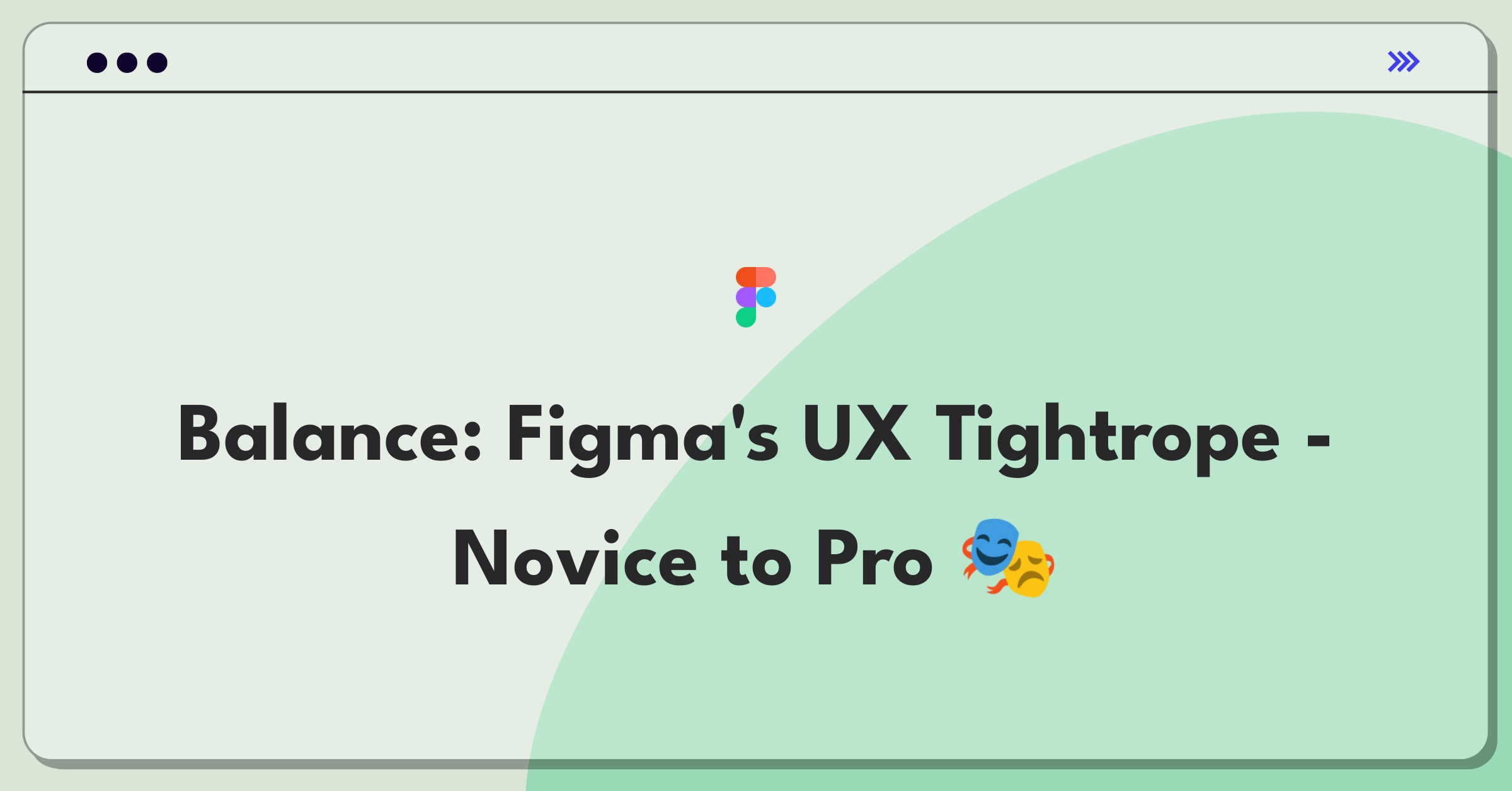 Product Management Trade-off Question: Balancing Figma's interface for new and professional users