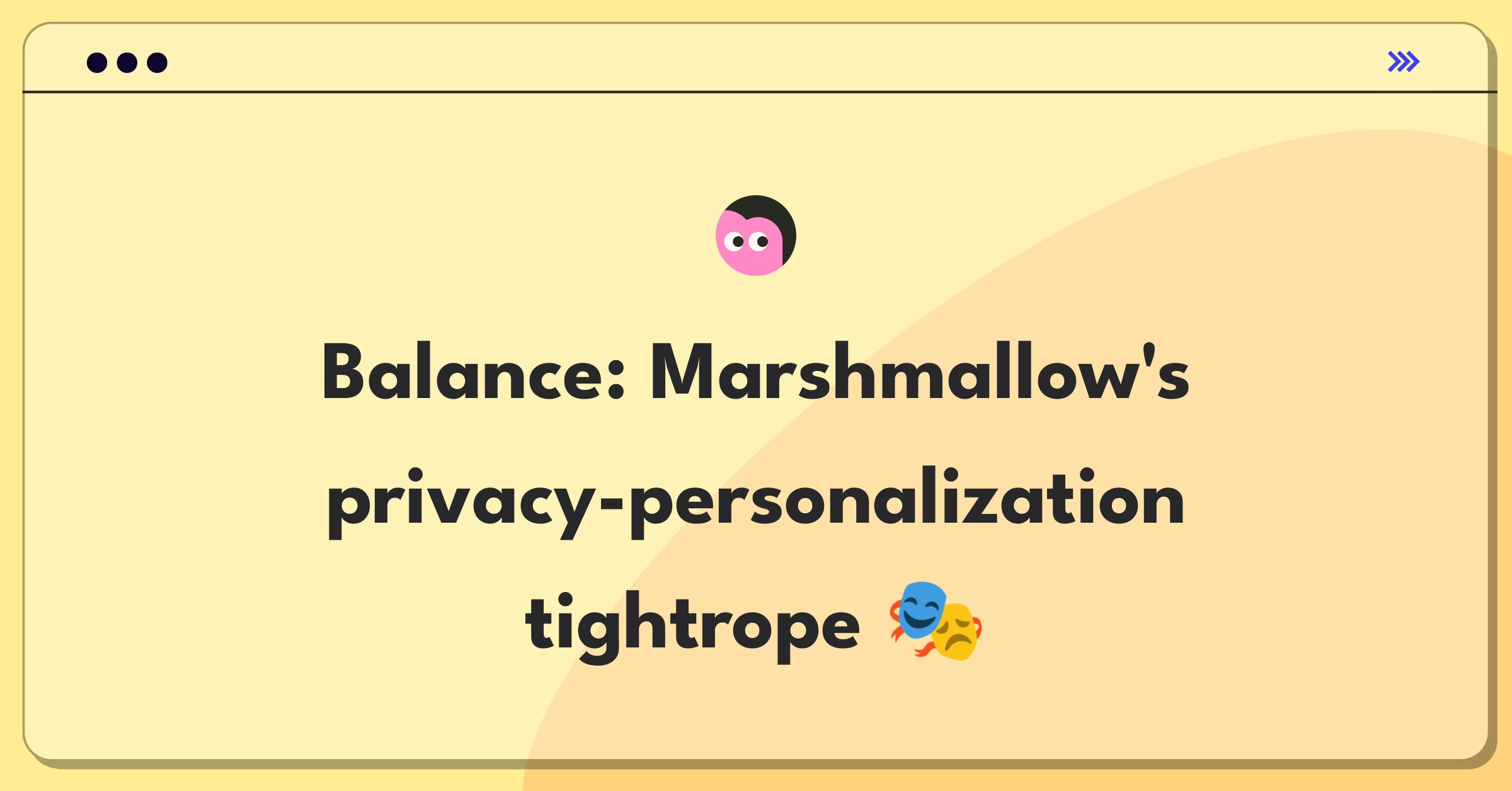 Product Management Trade-off Question: Balancing user privacy with personalized content recommendations