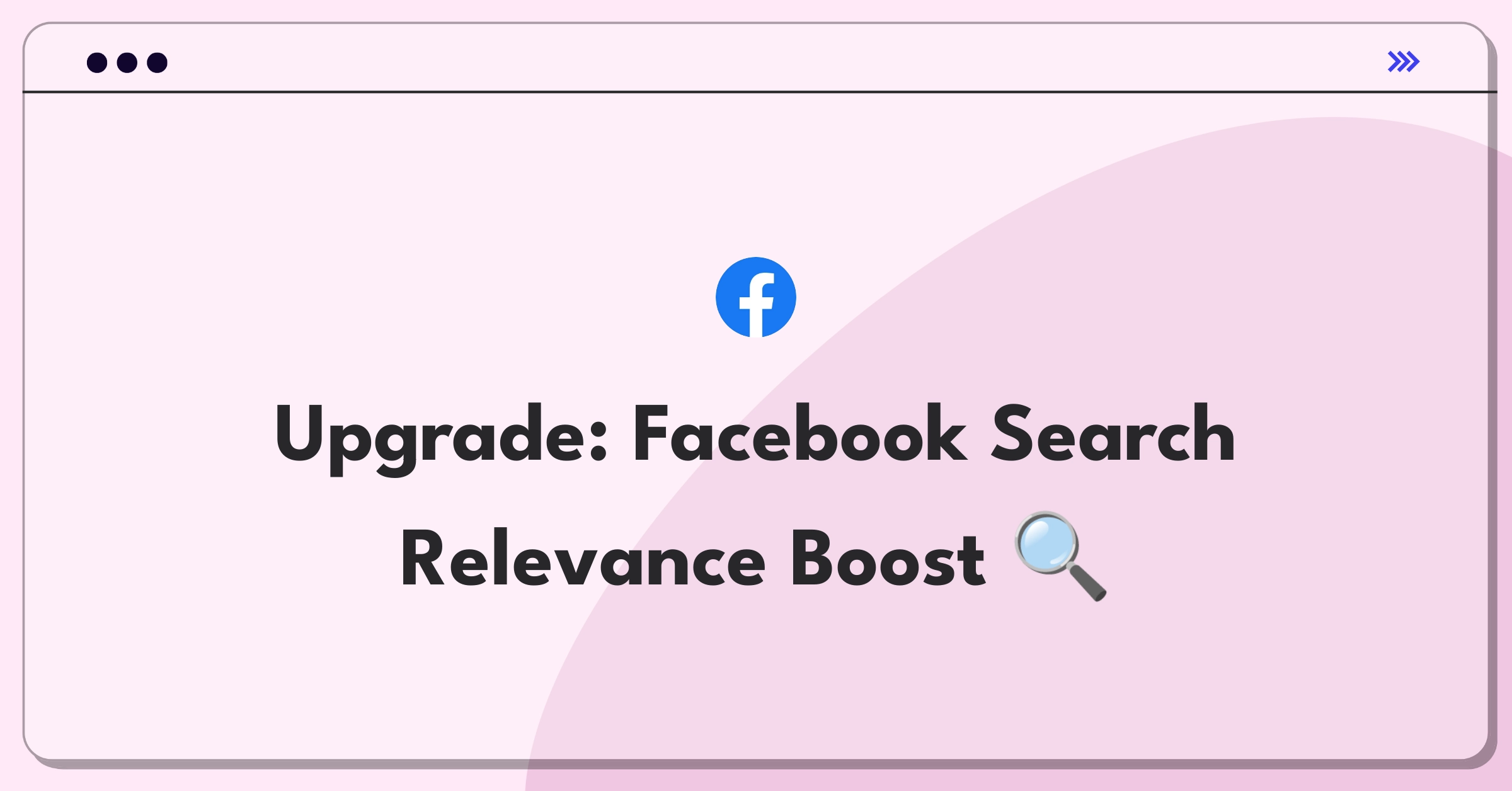 Product Management Strategy Question: Improving Facebook's search functionality to enhance user experience and engagement