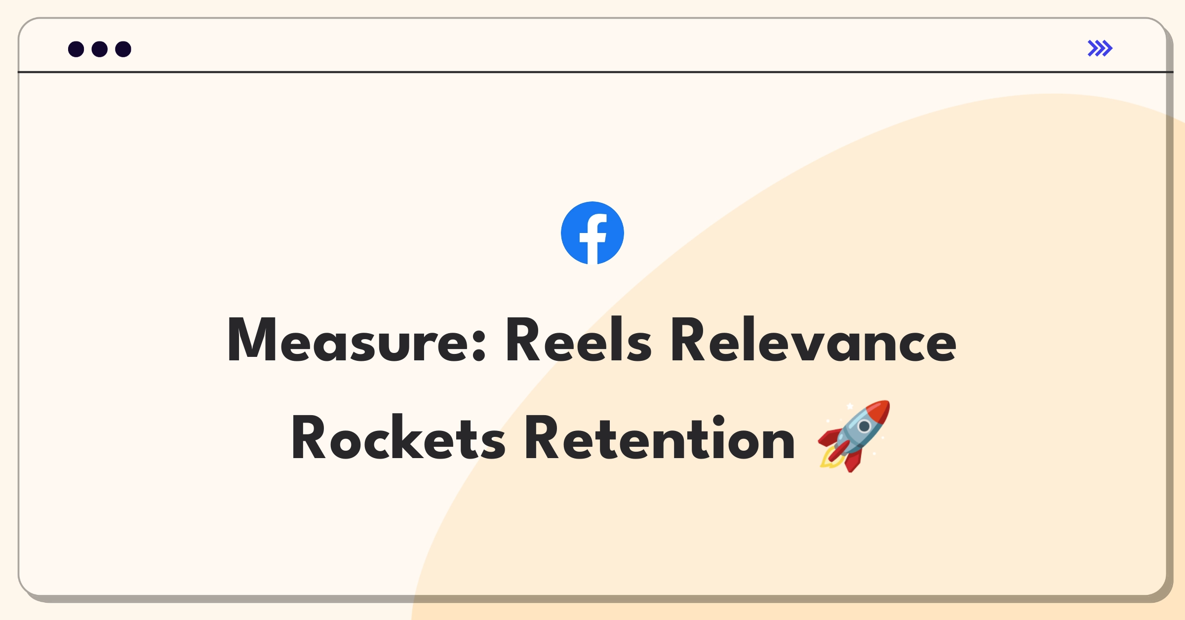 Product Management Metrics Question: Setting goals for Instagram Reels recommendation engine