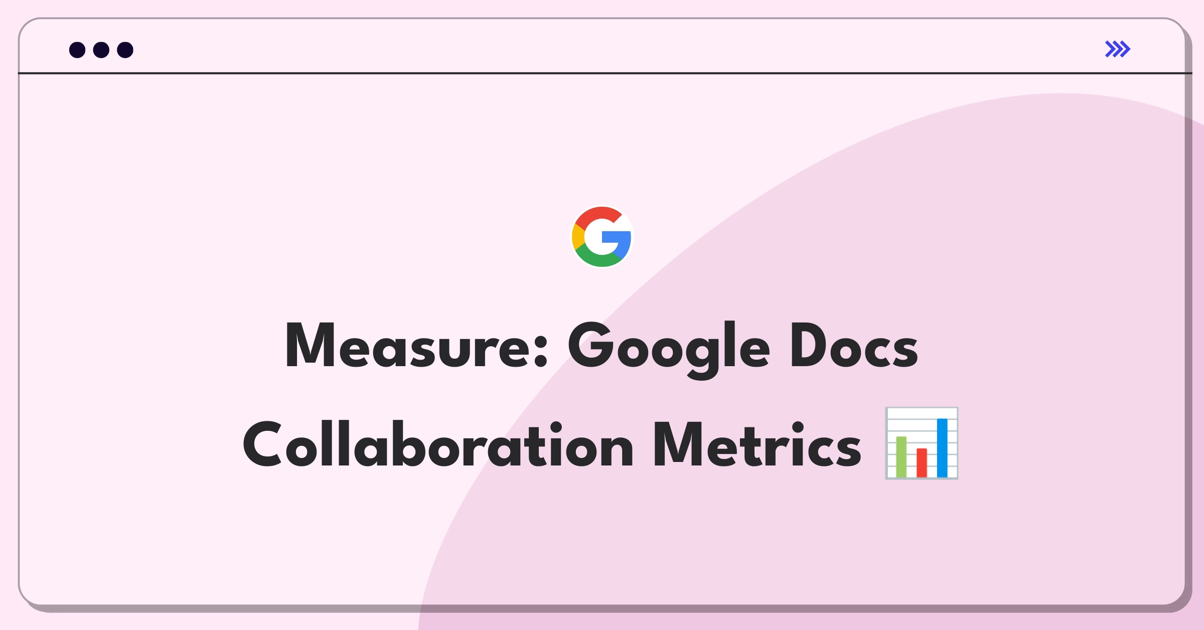 Product Management Analytics Question: Whiteboard with Google Docs metrics and KPIs