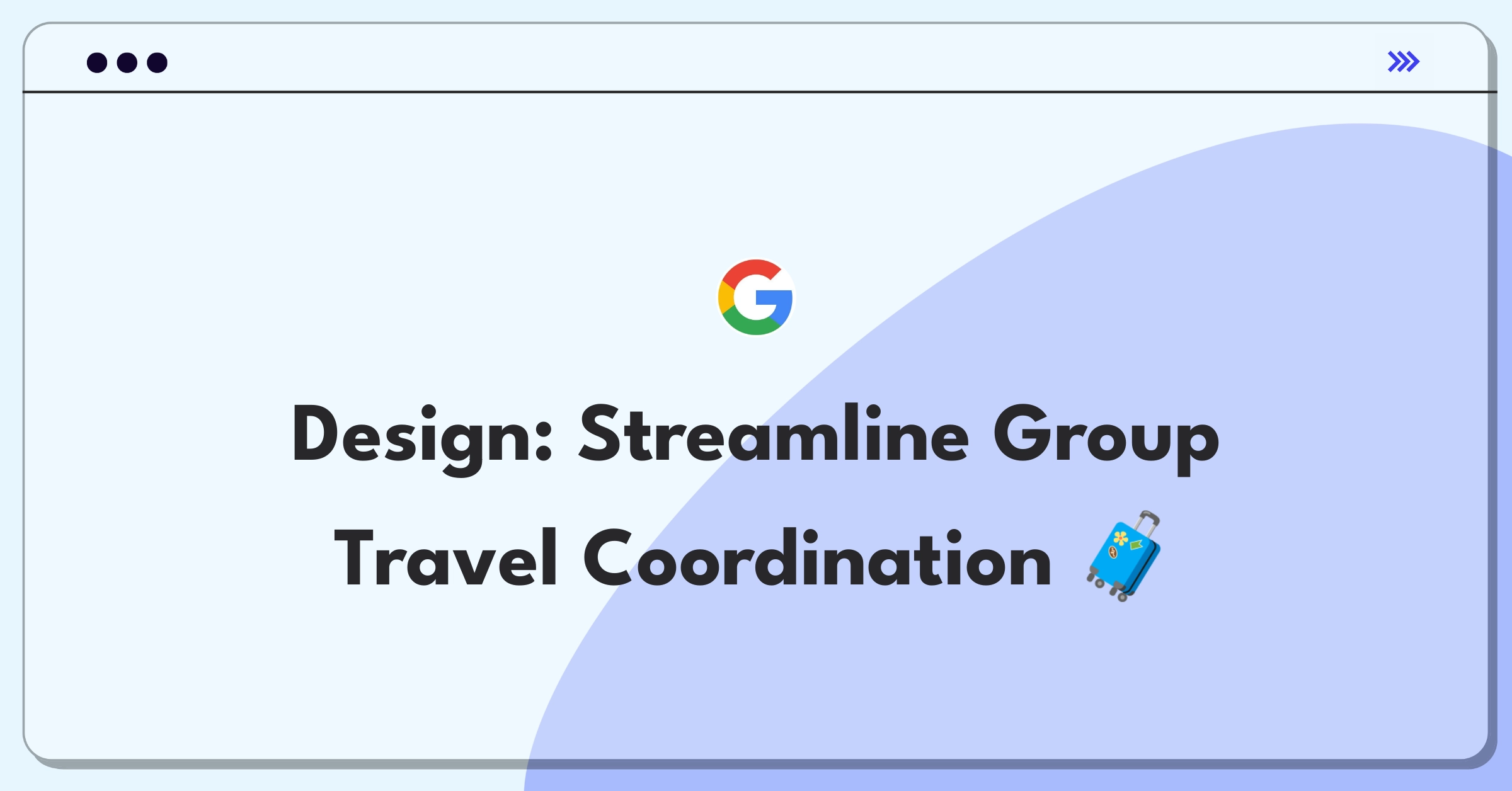 Product Management Design Question: Whiteboard sketch of group travel app features and user flow