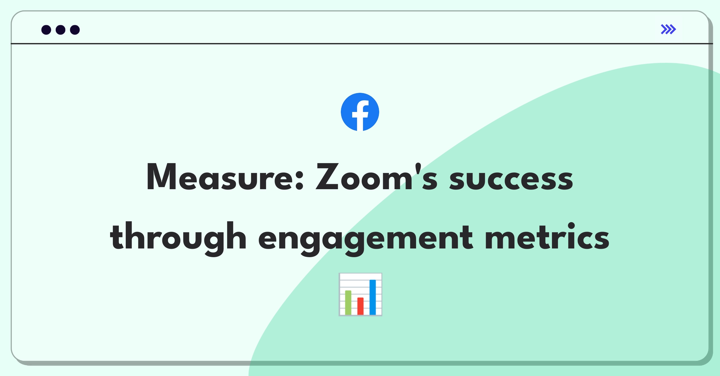 Product Management Success Metrics Question: Zoom video conferencing platform goals and KPIs