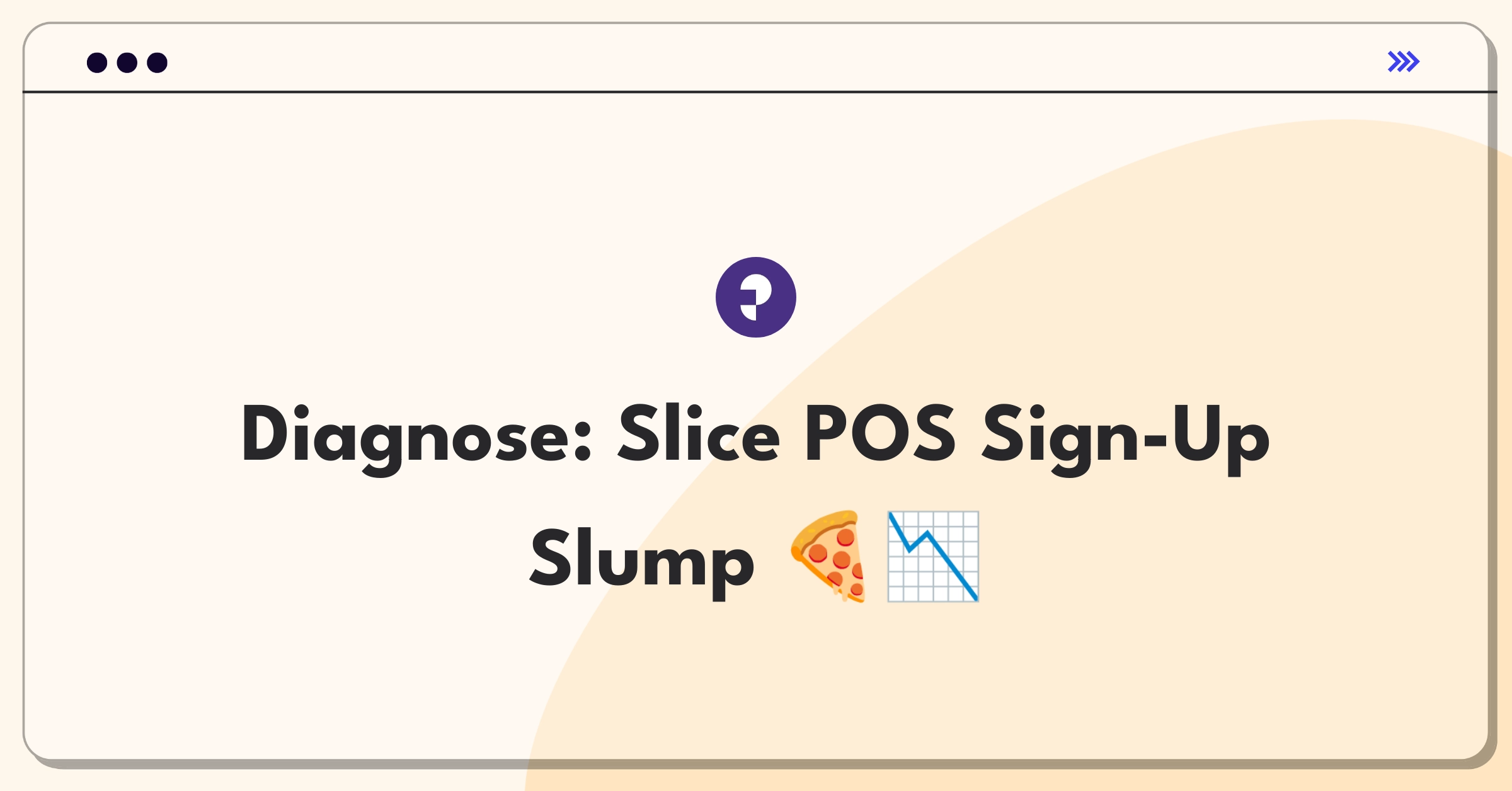 Product Management Root Cause Analysis Question: Investigating sudden decrease in pizzeria sign-ups for a point-of-sale system