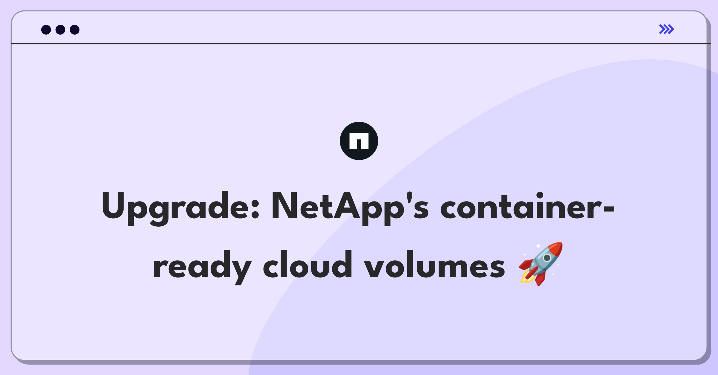 Product Management Improvement Question: Enhancing NetApp's cloud storage service for containerized applications