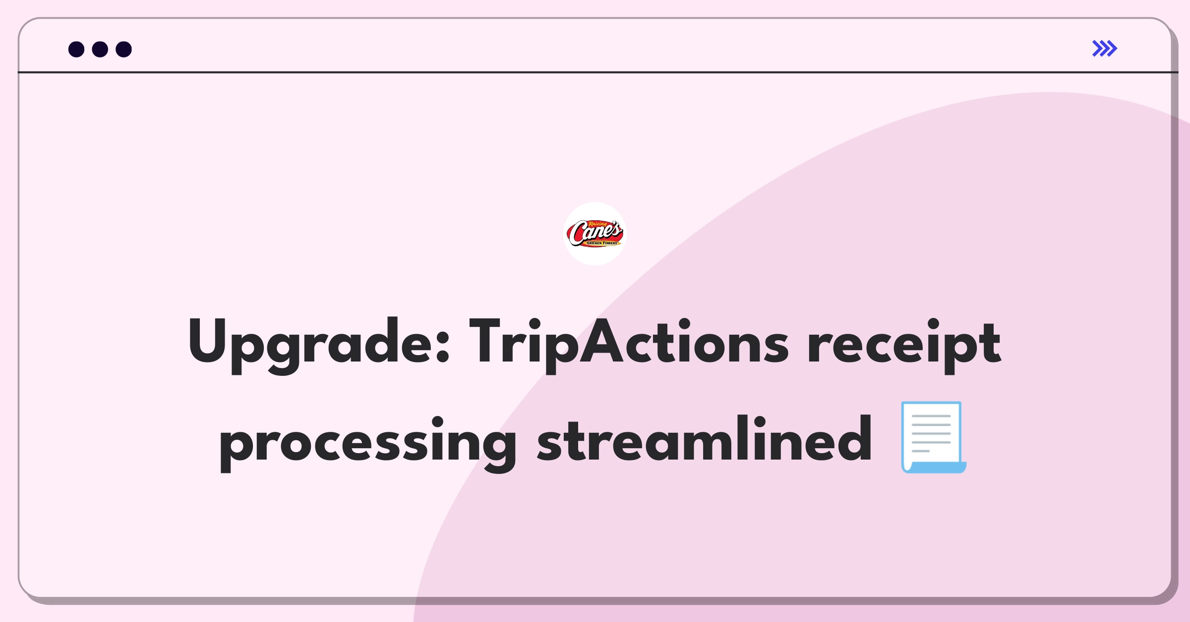 Product Management Improvement Question: Streamlining expense management system for efficient receipt processing