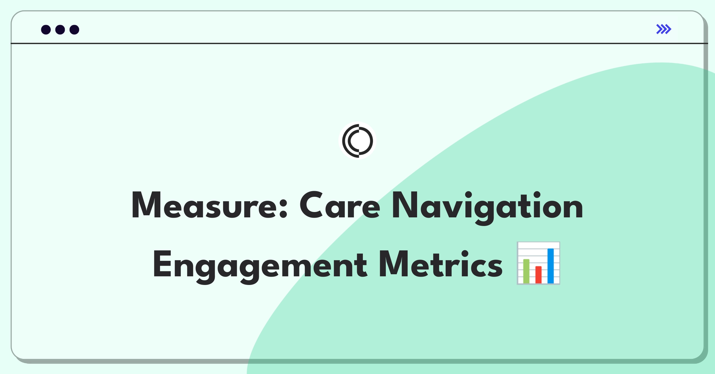 Product Management Analytics Question: Evaluating healthcare navigation service metrics and KPIs