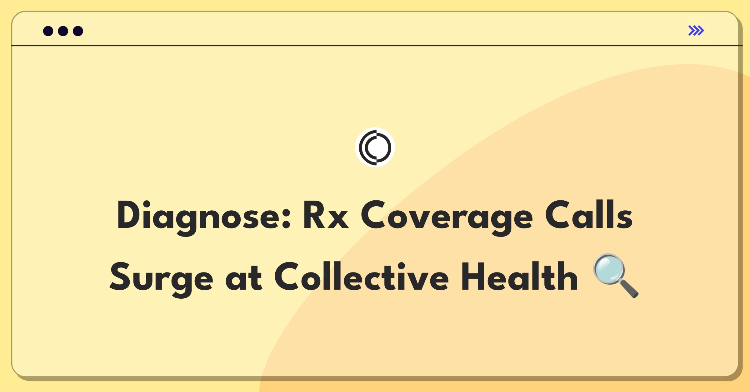 Product Management Root Cause Analysis Question: Investigating increased call volume for prescription drug coverage