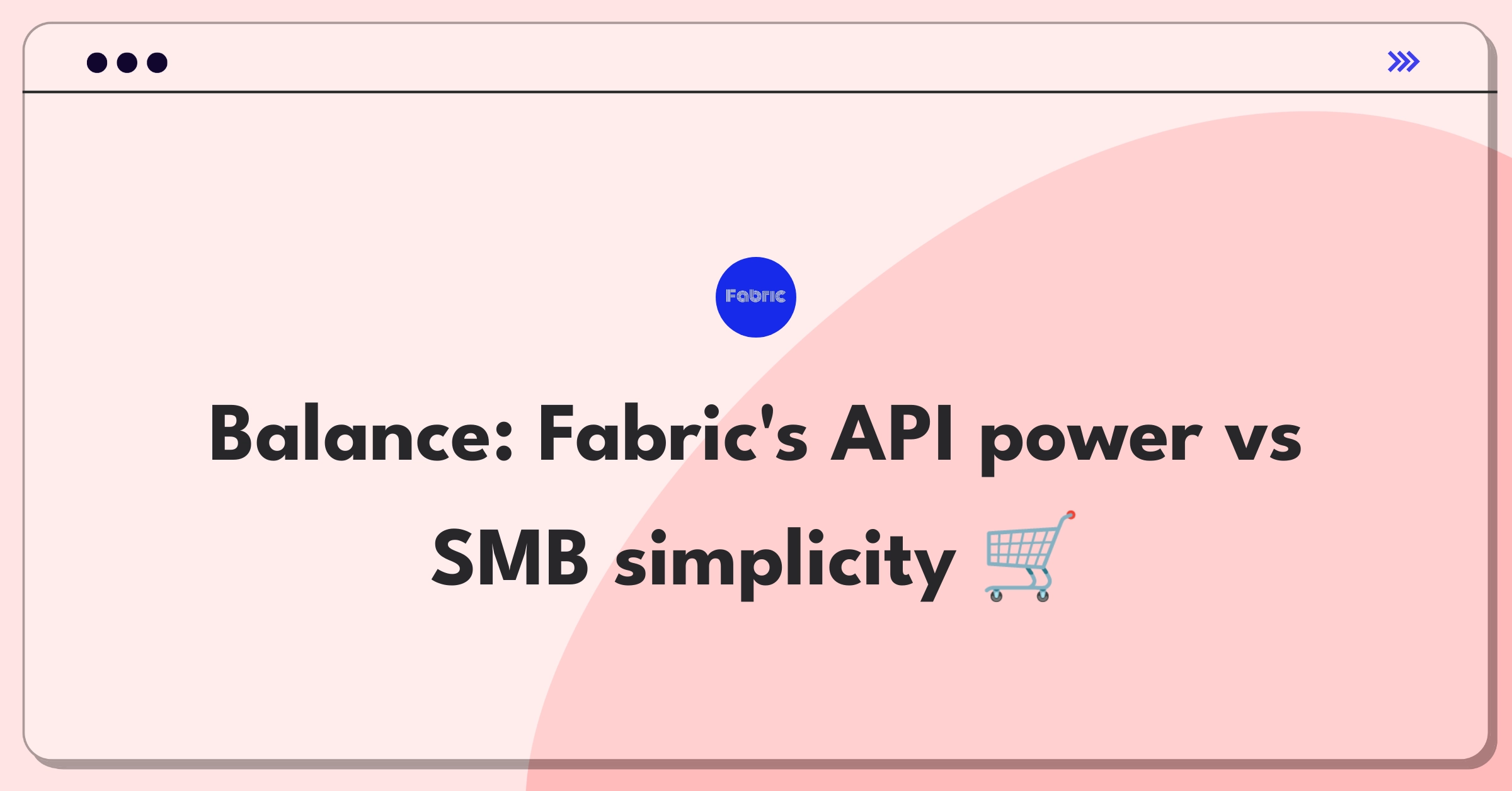 Product Management Strategy Question: Balancing enterprise API features with small business no-code tools for e-commerce platform