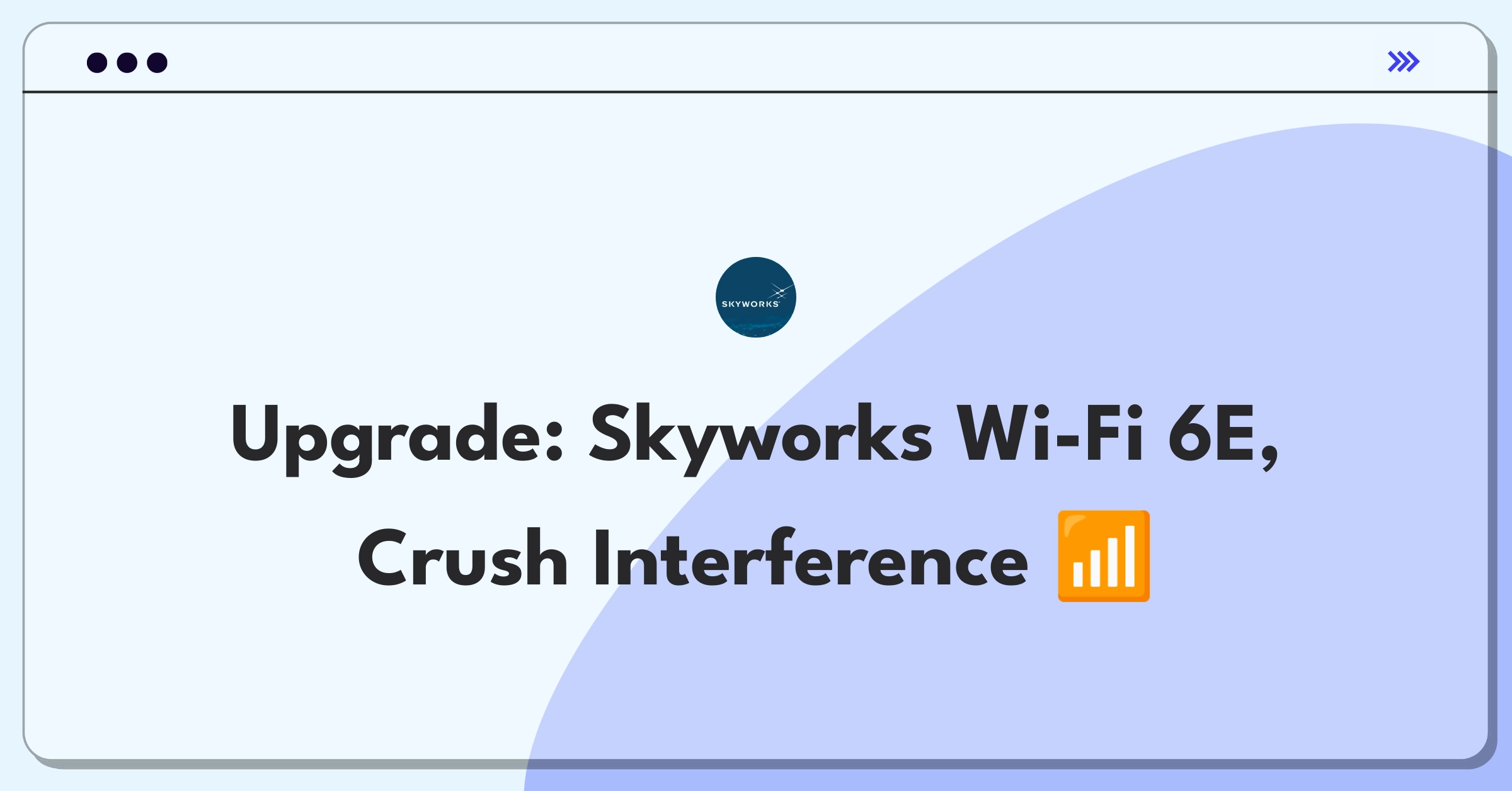 Product Management Improvement Question: Optimizing Wi-Fi 6E for reduced interference in crowded wireless environments