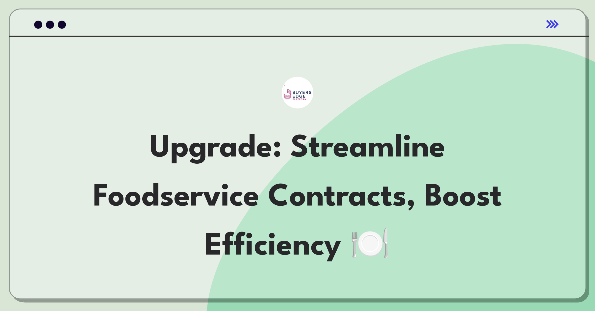 Product Management Improvement Question: Enhancing contract management system for foodservice vendor negotiations