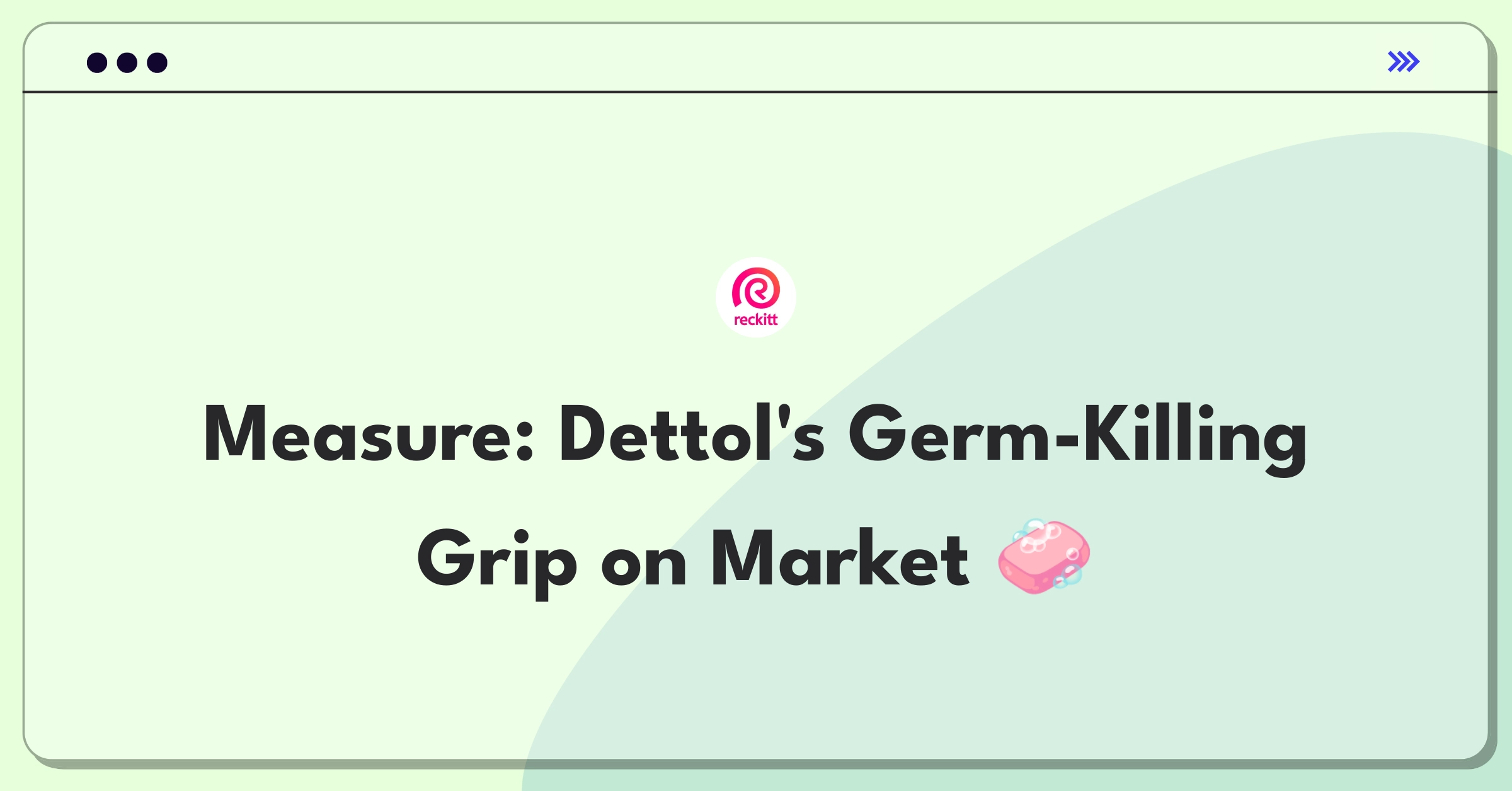 Product Management Analytics Question: Measuring success of Reckitt's Dettol hand sanitizer product line