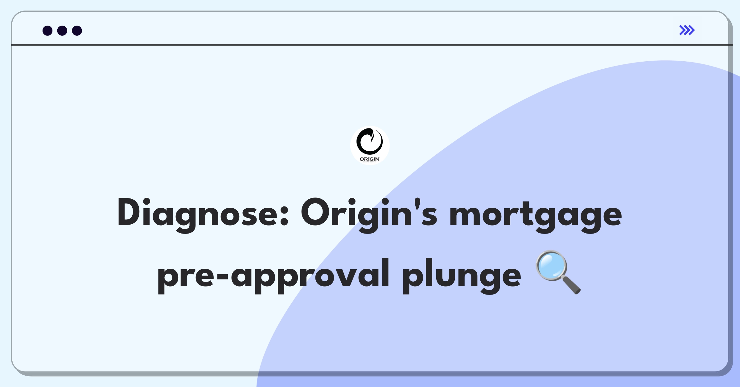 Product Management Root Cause Analysis Question: Investigating mortgage pre-approval completion rate decline after website update