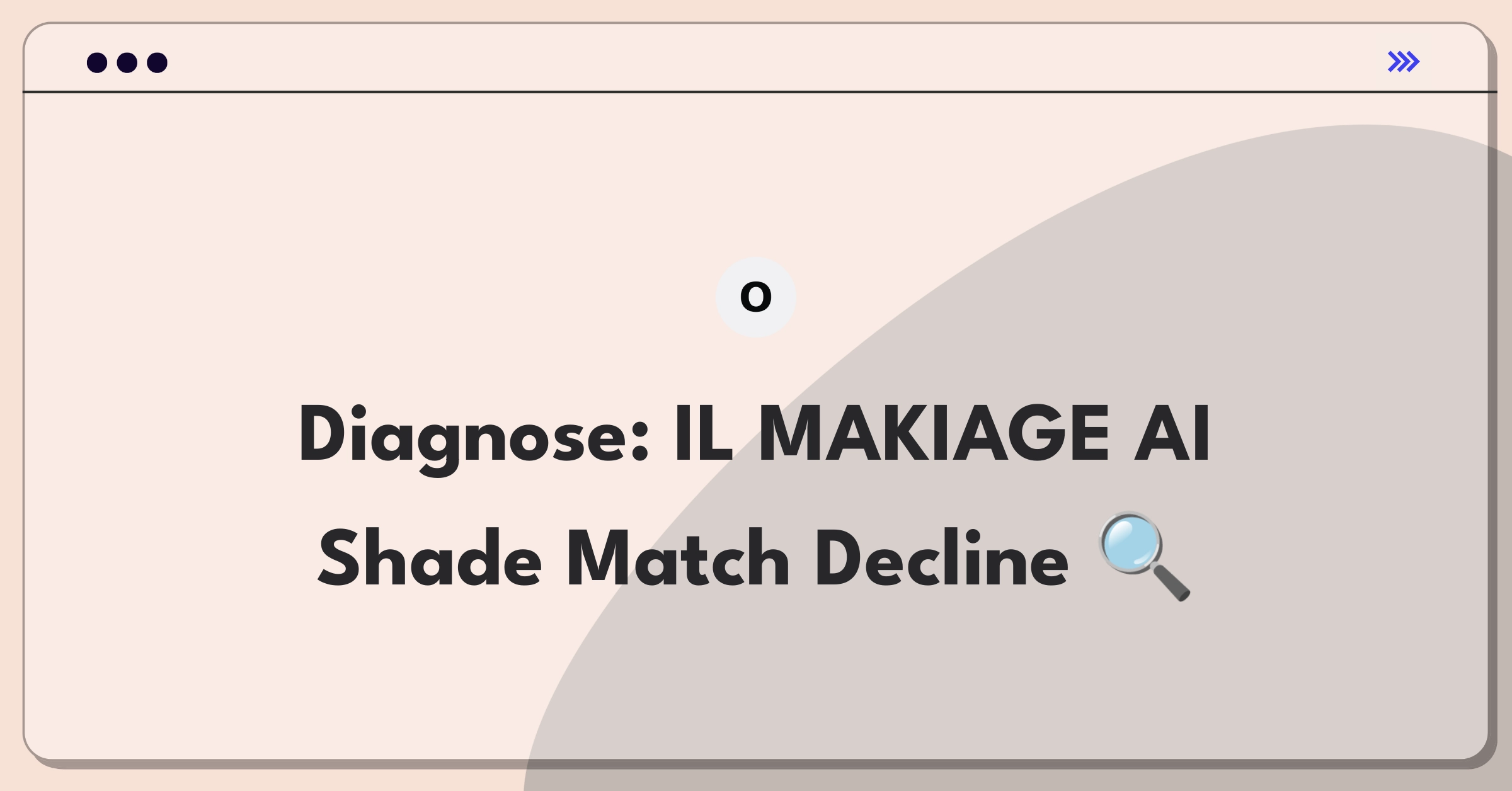 Product Management Root Cause Analysis Question: Investigating foundation shade matching algorithm accuracy decrease