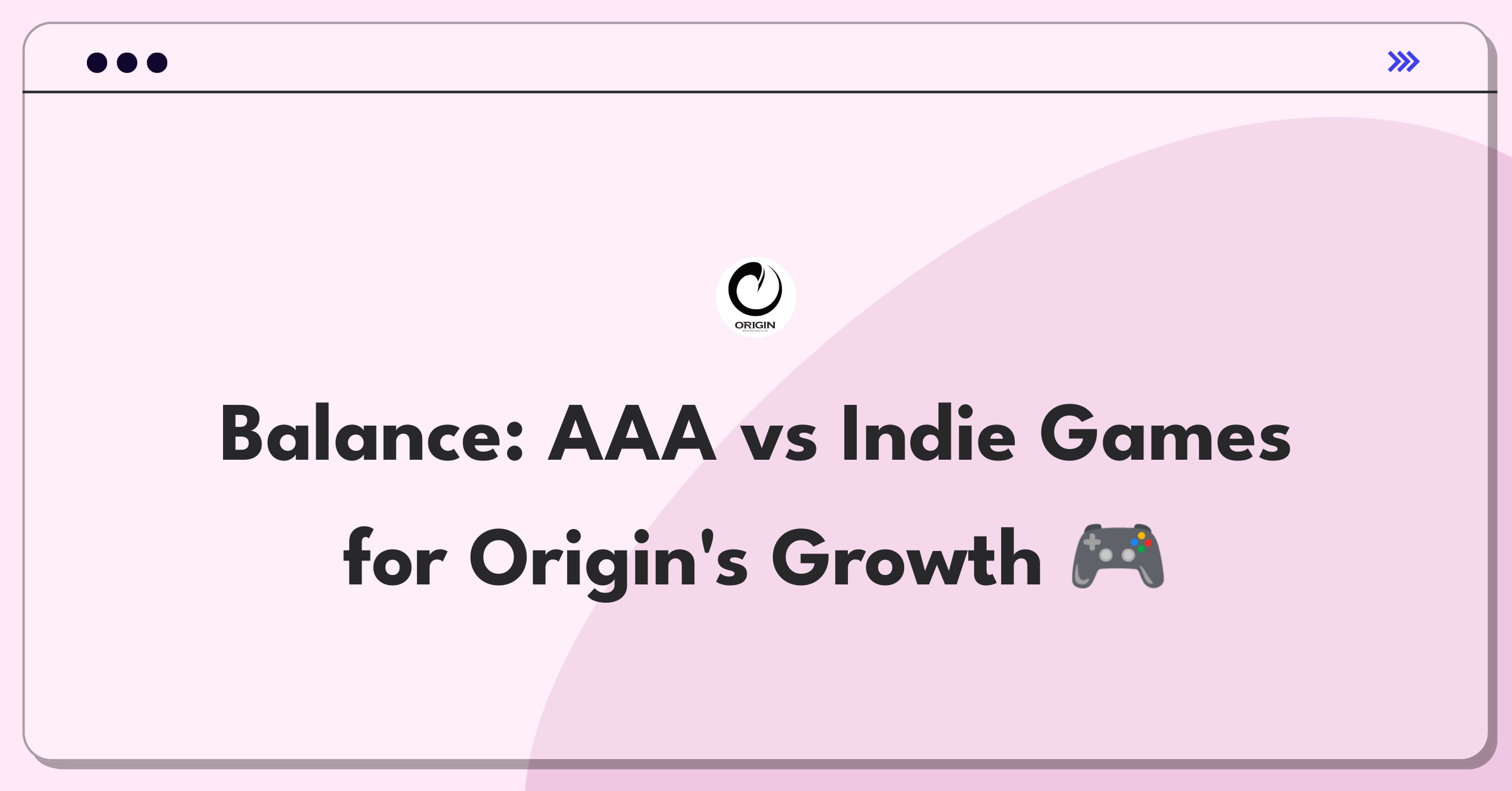 Product Management Trade-Off Question: Balancing AAA and indie game offerings for a subscription service