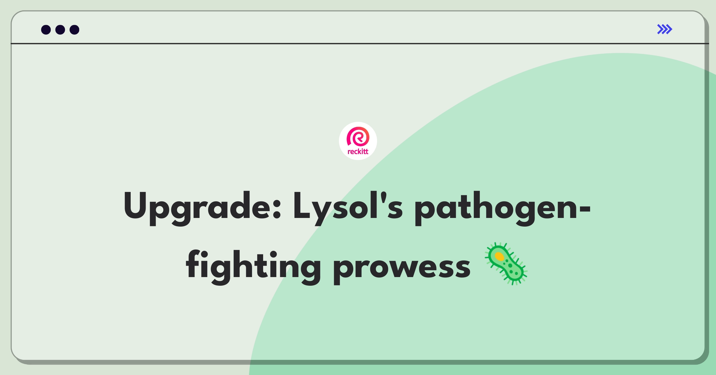 Product Management Improvement Question: Enhancing Lysol spray effectiveness against new pathogens