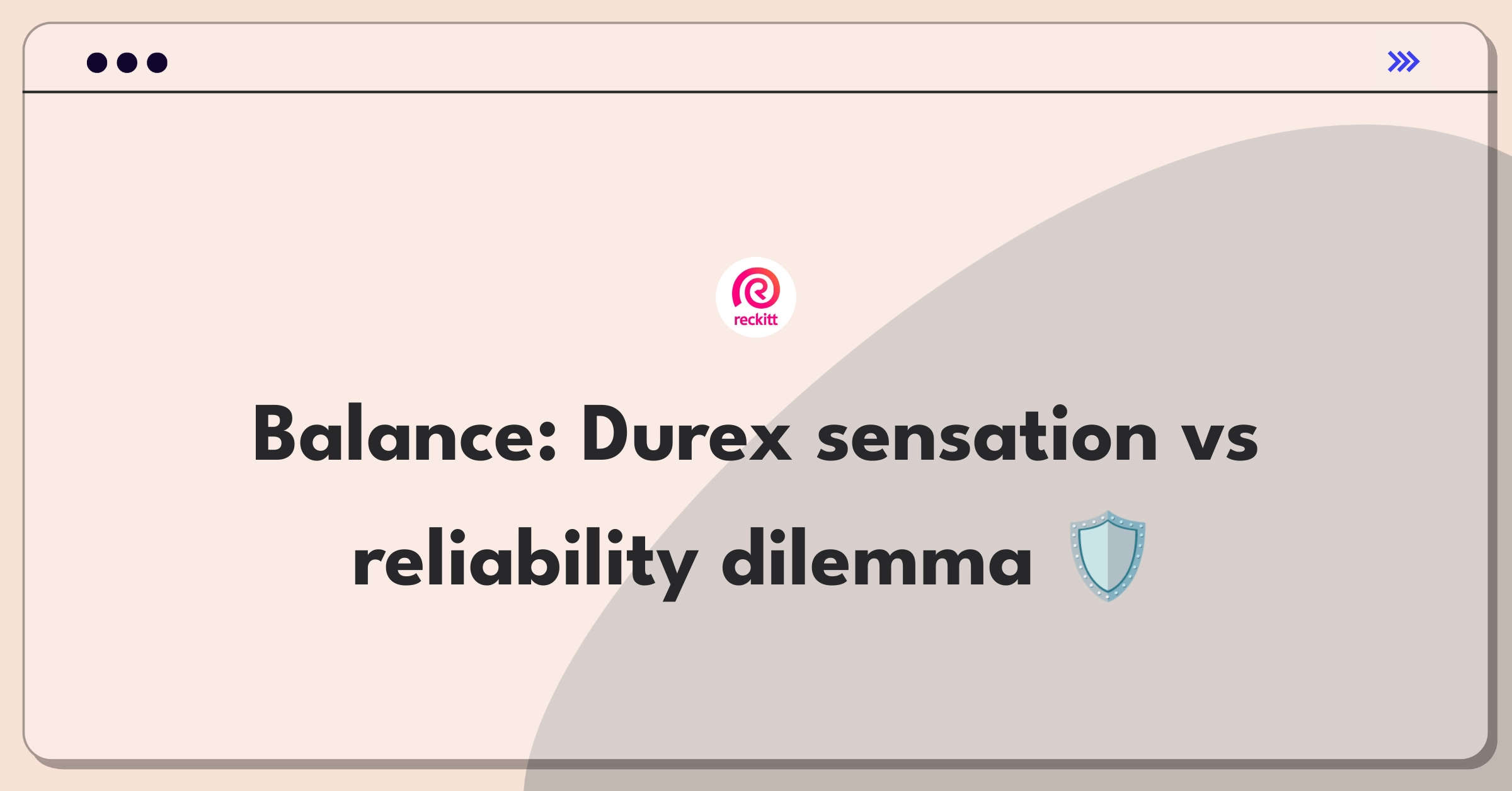 Product Management Trade-Off Question: Balancing condom sensation and reliability for optimal user experience and safety