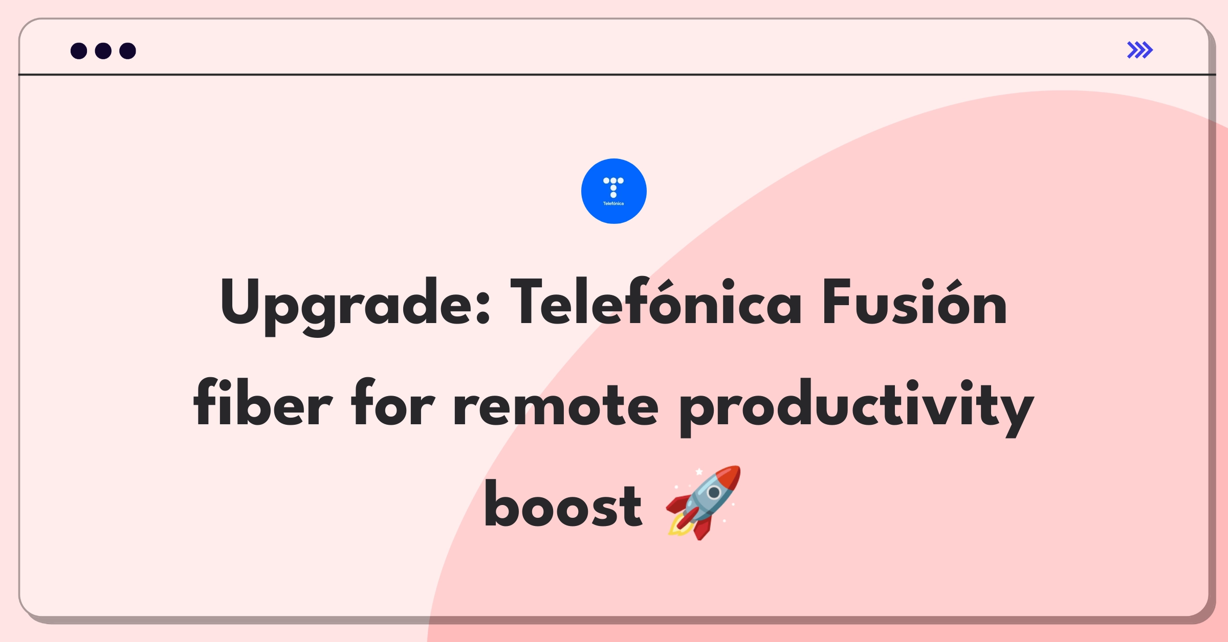 Product Management Improvement Question: Enhancing Telefónica's fiber internet packages for remote workers and small businesses