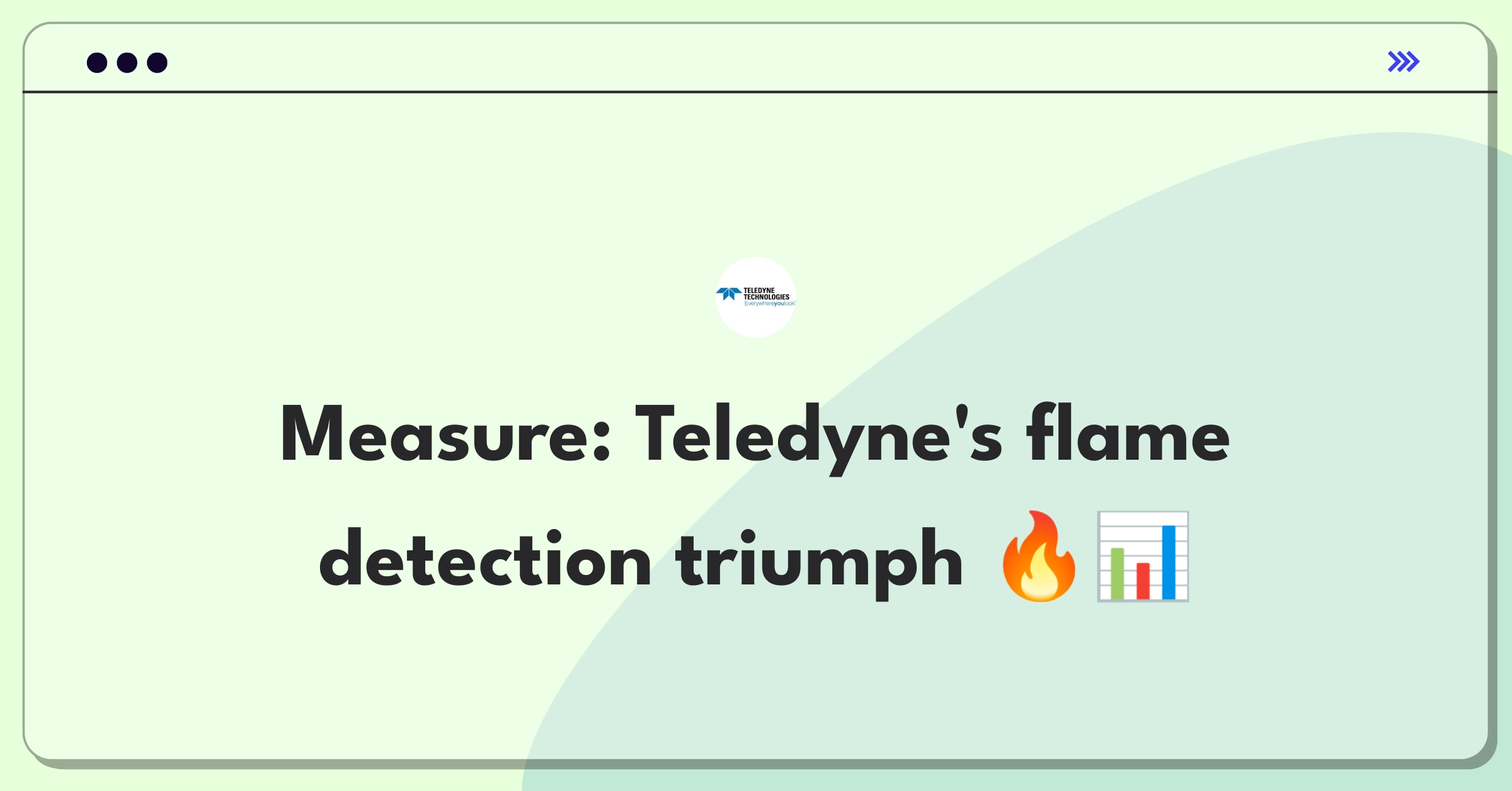 Product Management Metrics Question: Gas and flame detection success measurement for industrial safety