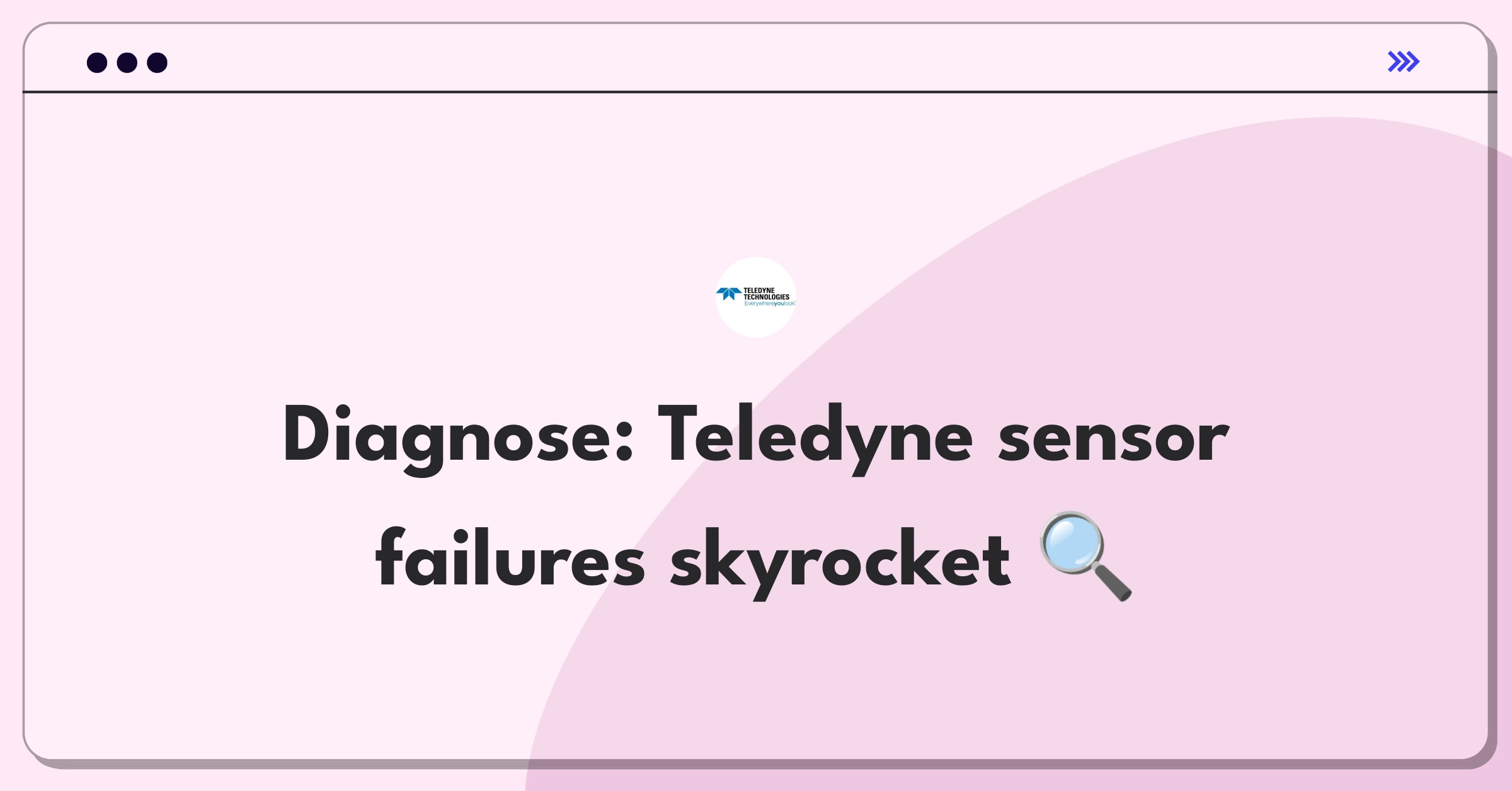 Product Management Root Cause Analysis Question: Investigating increased failure rates in gas and flame detection sensors