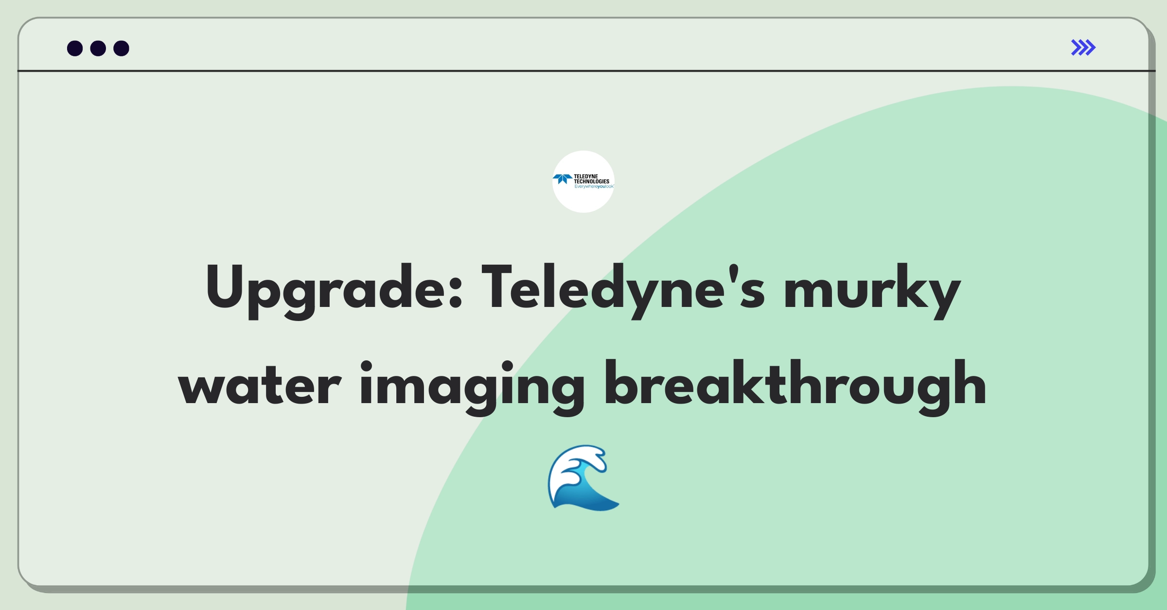 Product Management Improvement Question: Enhancing underwater imaging systems for better visibility in turbid waters