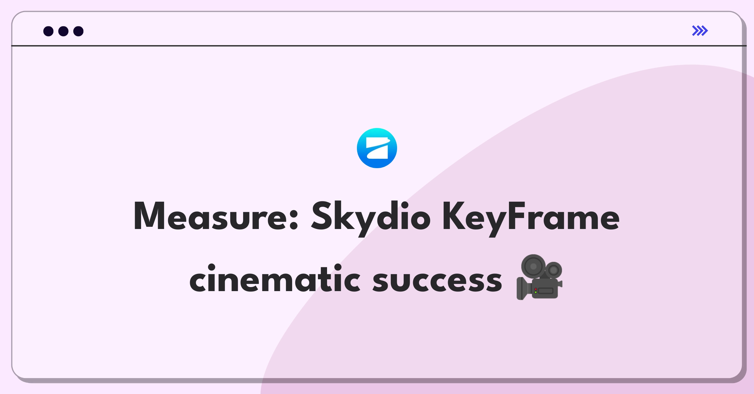 Product Management Analytics Question: Defining success metrics for Skydio's KeyFrame drone technology