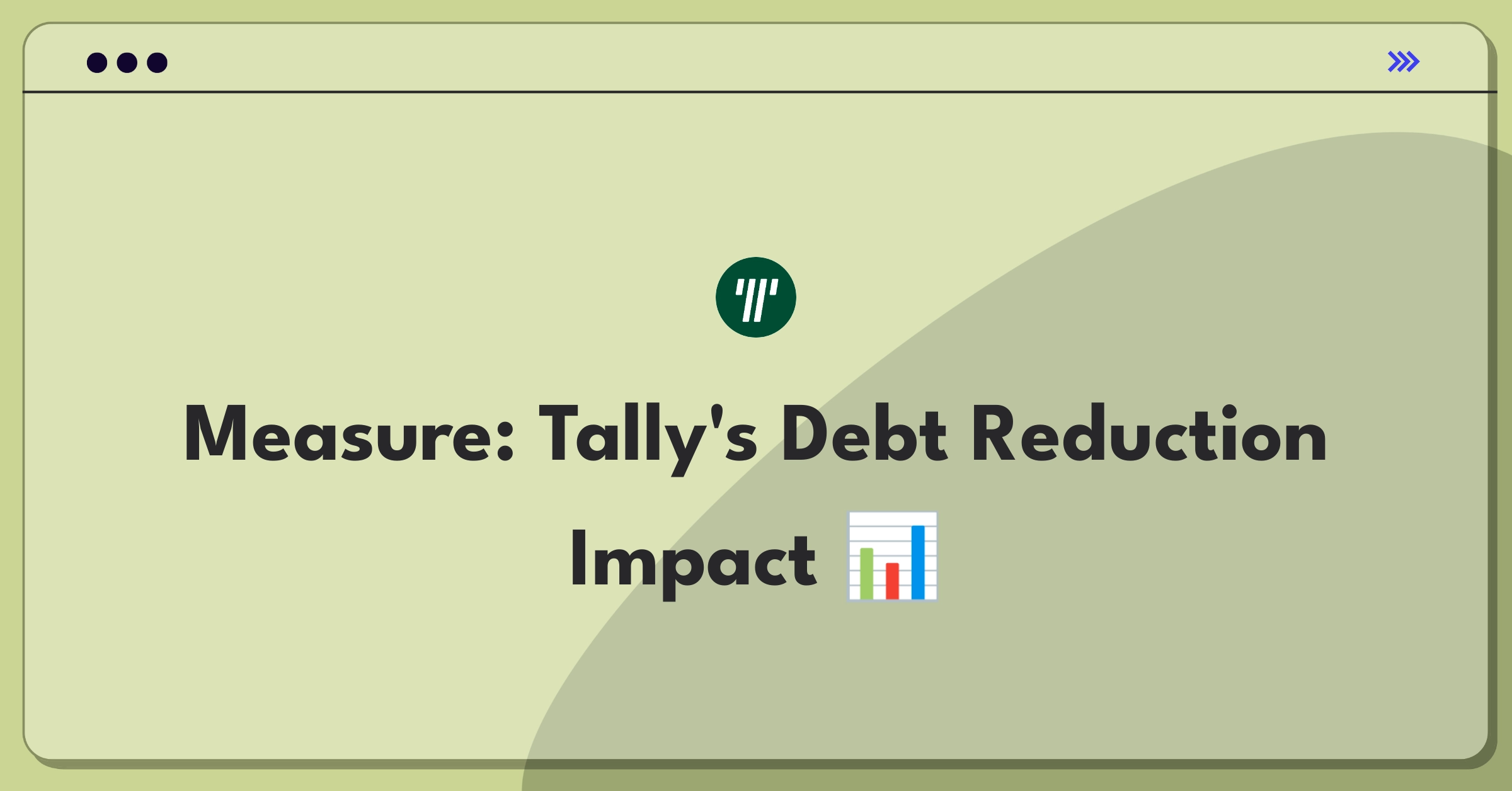 Product Management Analytics Question: Defining success metrics for Tally's credit card management app