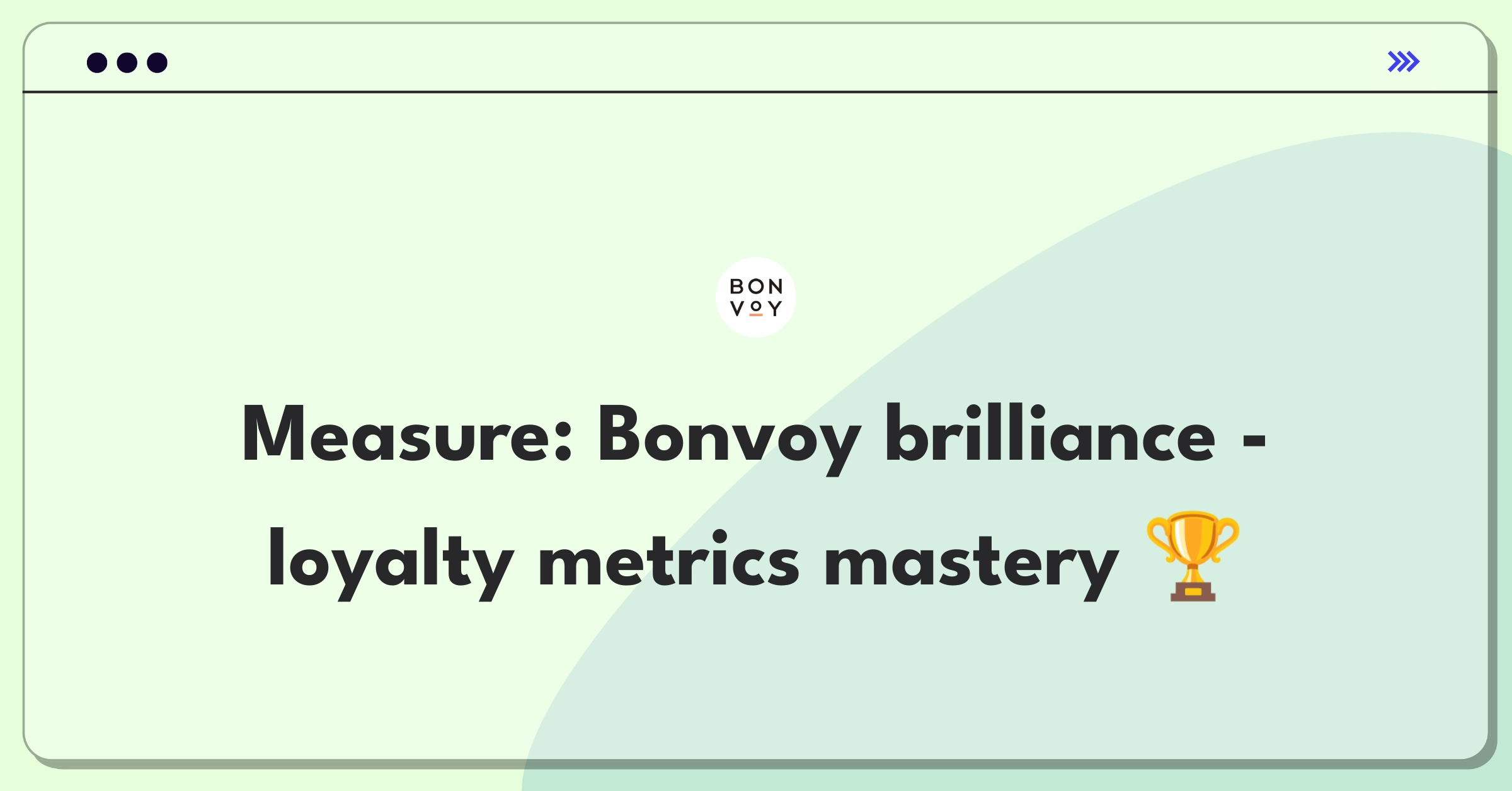 Product Management Metrics Question: Evaluating hotel loyalty program success through key performance indicators