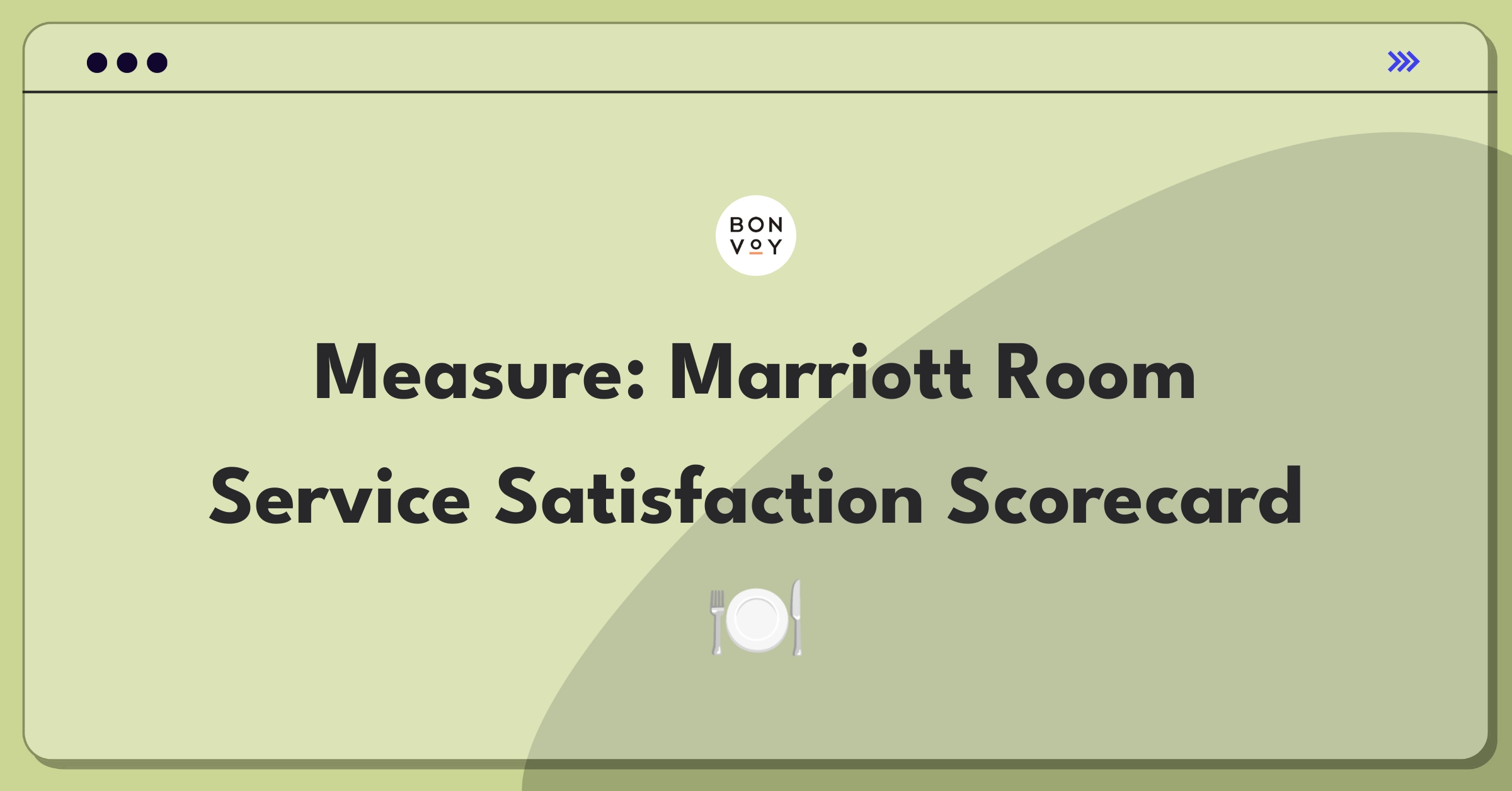 Product Management Analytics Question: Defining success metrics for Marriott's room service offering