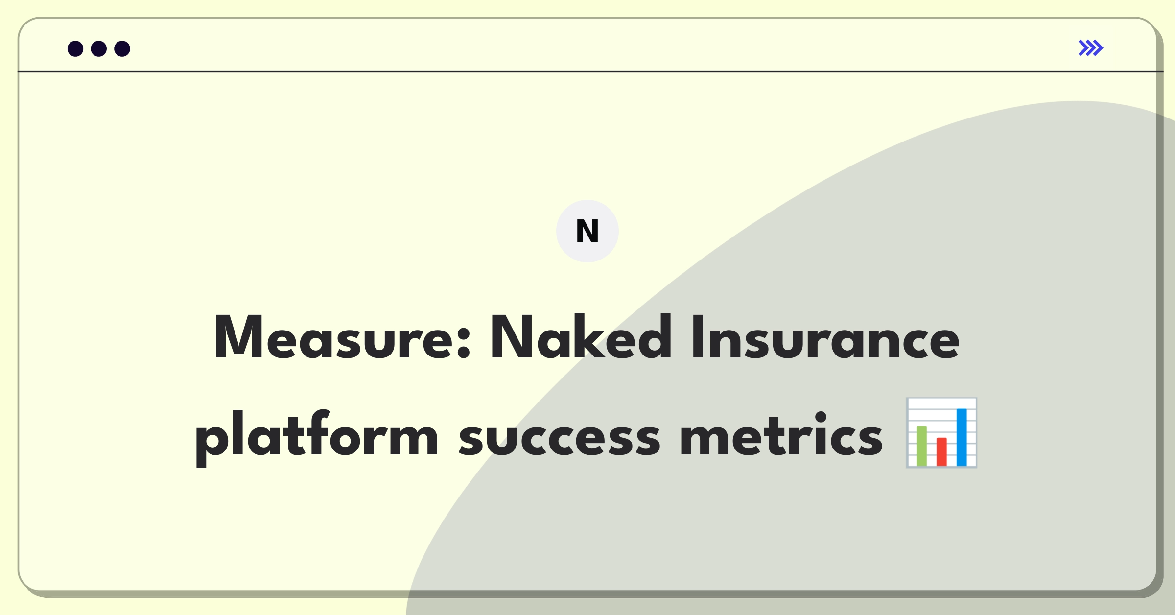 Product Management Analytics Question: Measuring success of Naked Insurance's digital platform