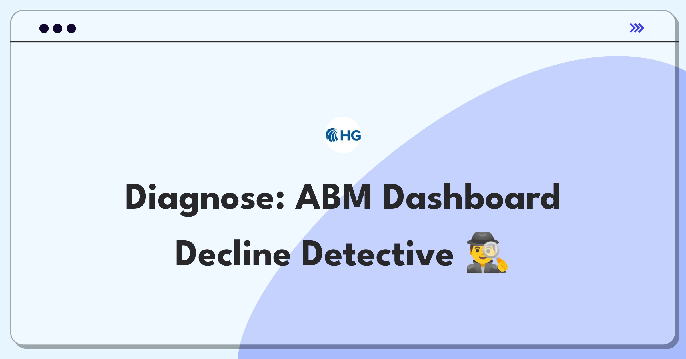 Product Management Root Cause Analysis Question: Investigating declining usage of an account-based marketing dashboard