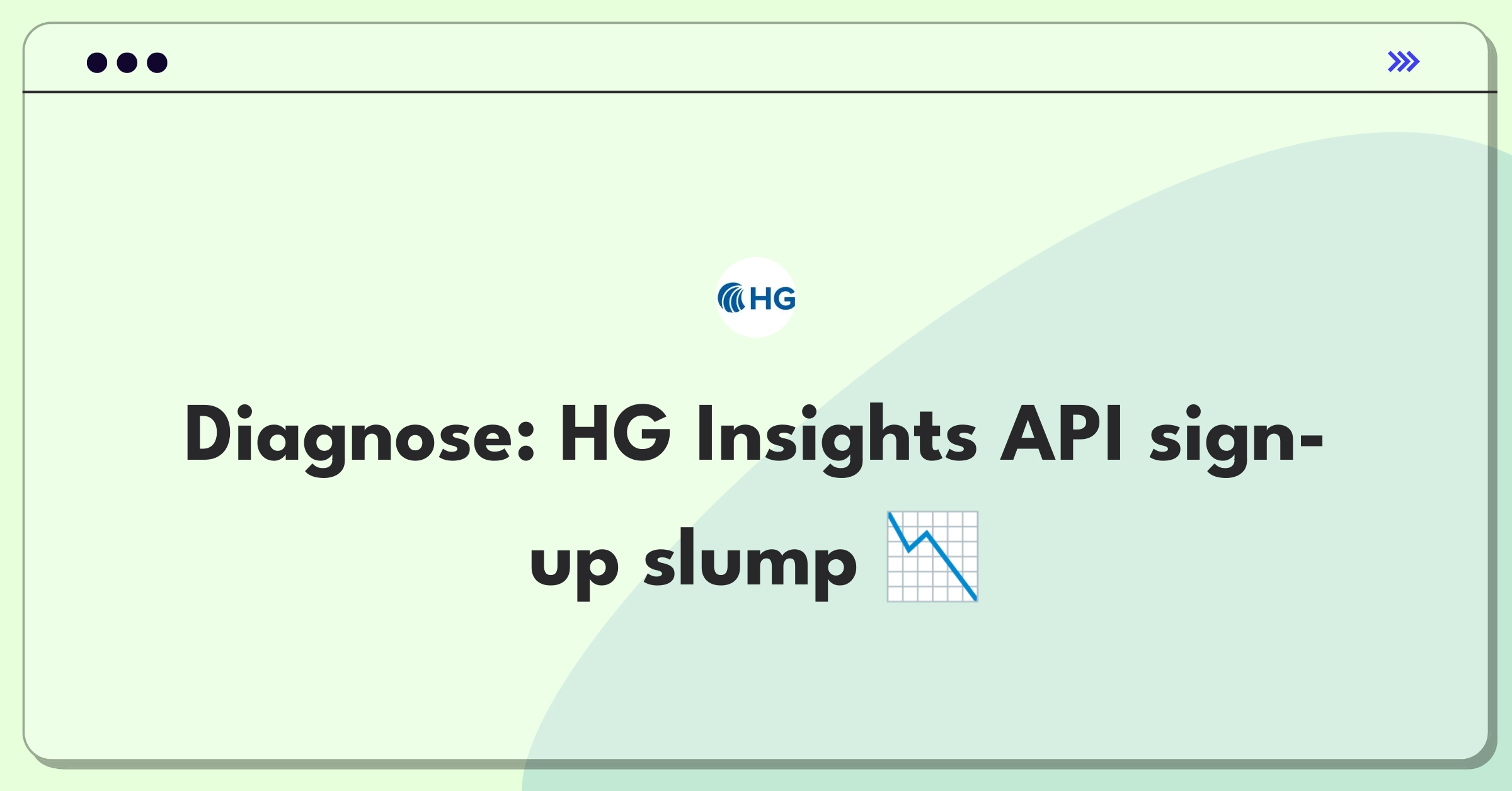 Product Management Root Cause Analysis Question: Investigating sudden decrease in API customer sign-ups for data intelligence company