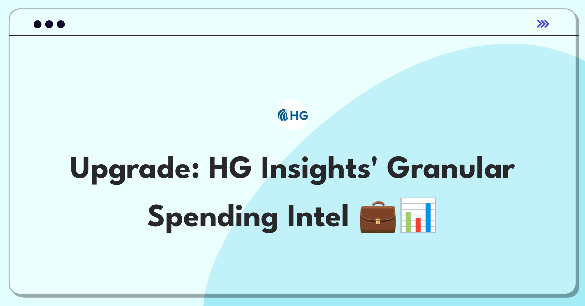 Product Management Improvement Question: Enhancing HG Insights' company spending intelligence with granular financial data