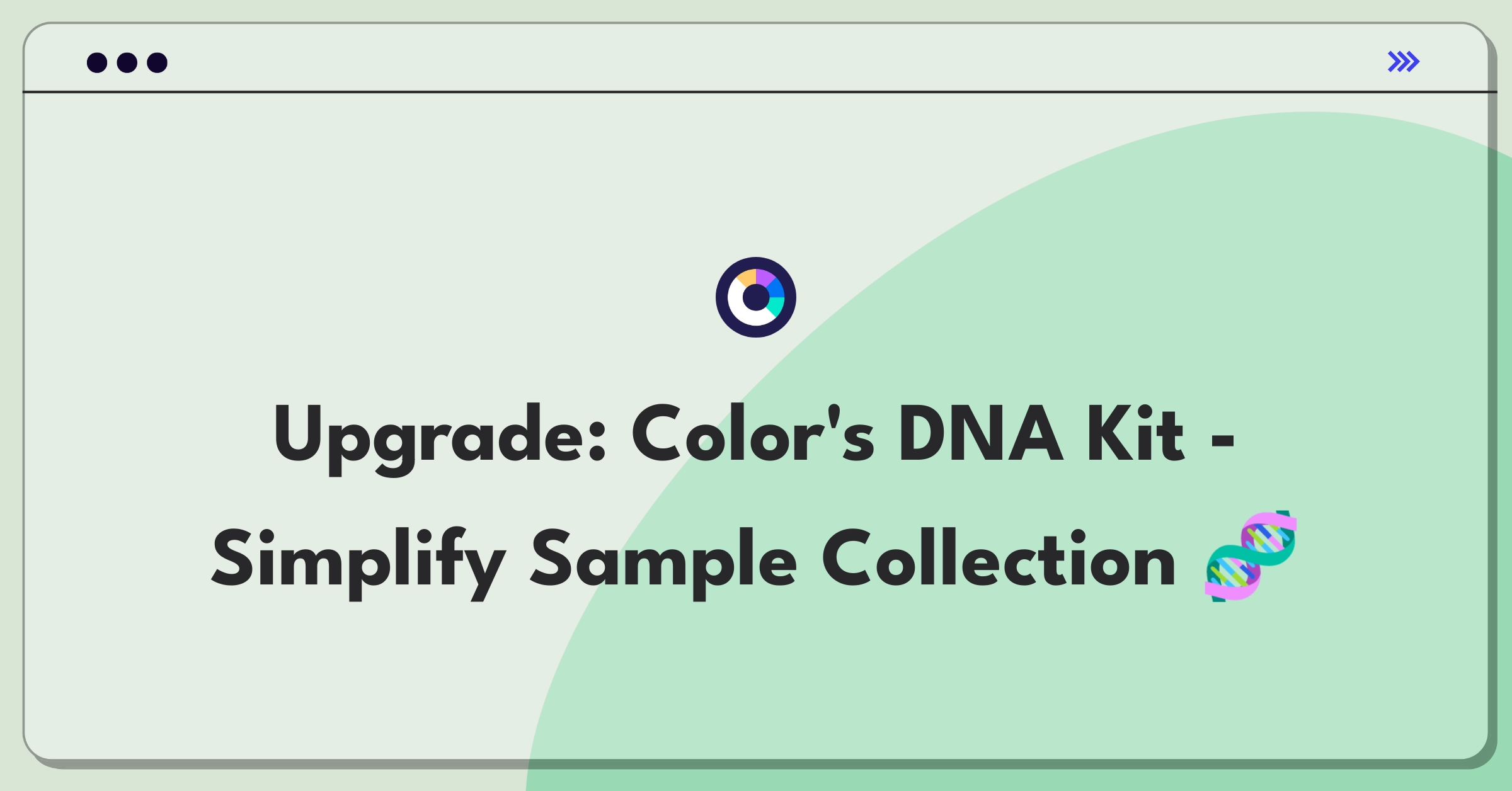 Product Management Improvement Question: Enhancing usability of at-home genetic testing kit for easier sample collection