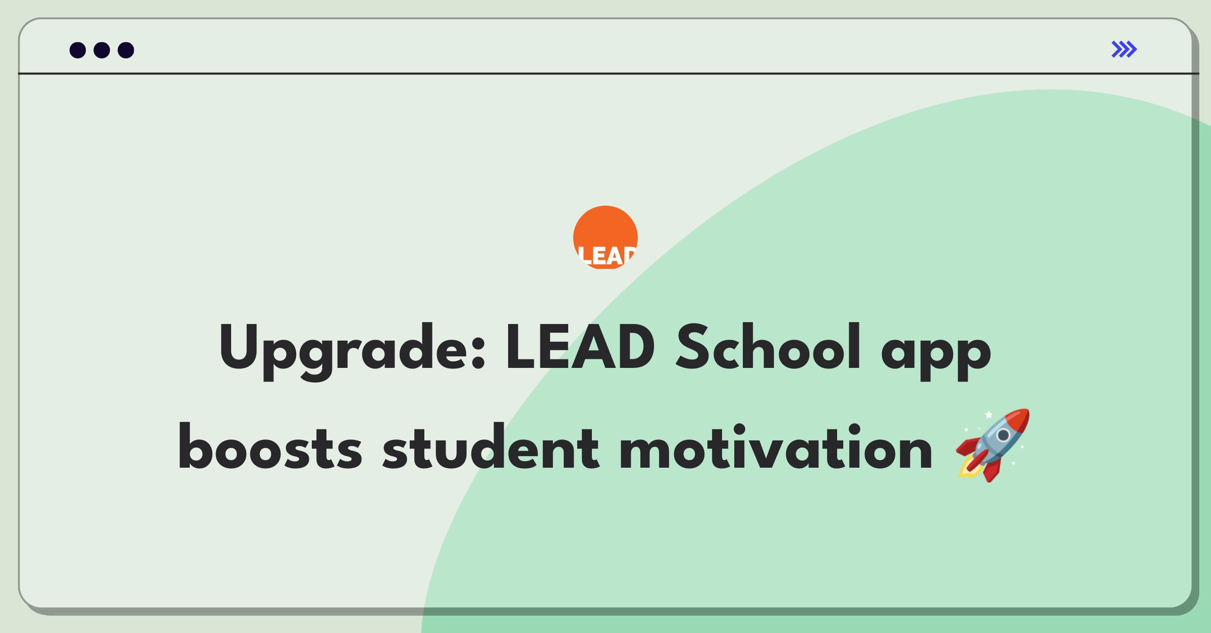 Product Management Improvement Question: Innovative features for LEAD School's learning app to increase student engagement