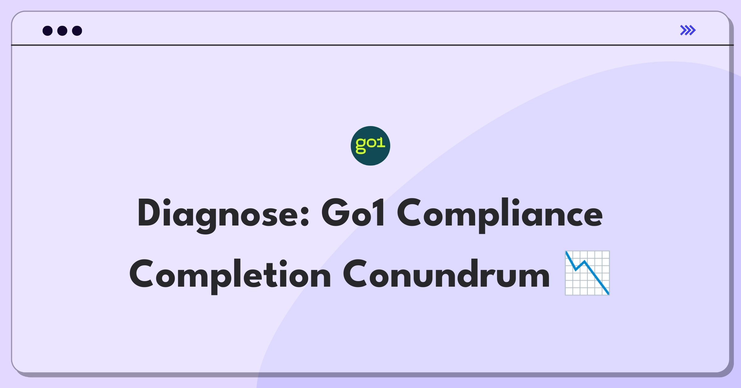 Product Management Root Cause Analysis Question: Investigating declining completion rates in Go1's compliance training modules